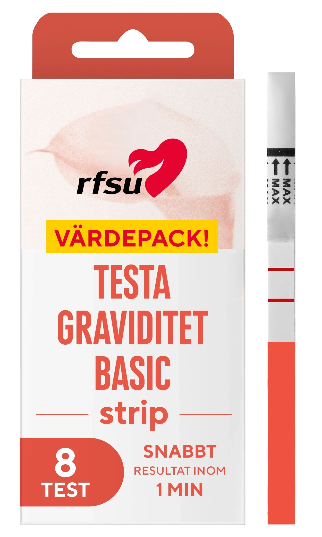 RFSU Graviditetstest Strips 8-pack från RFSU – köp hos Apotek Hjärtat