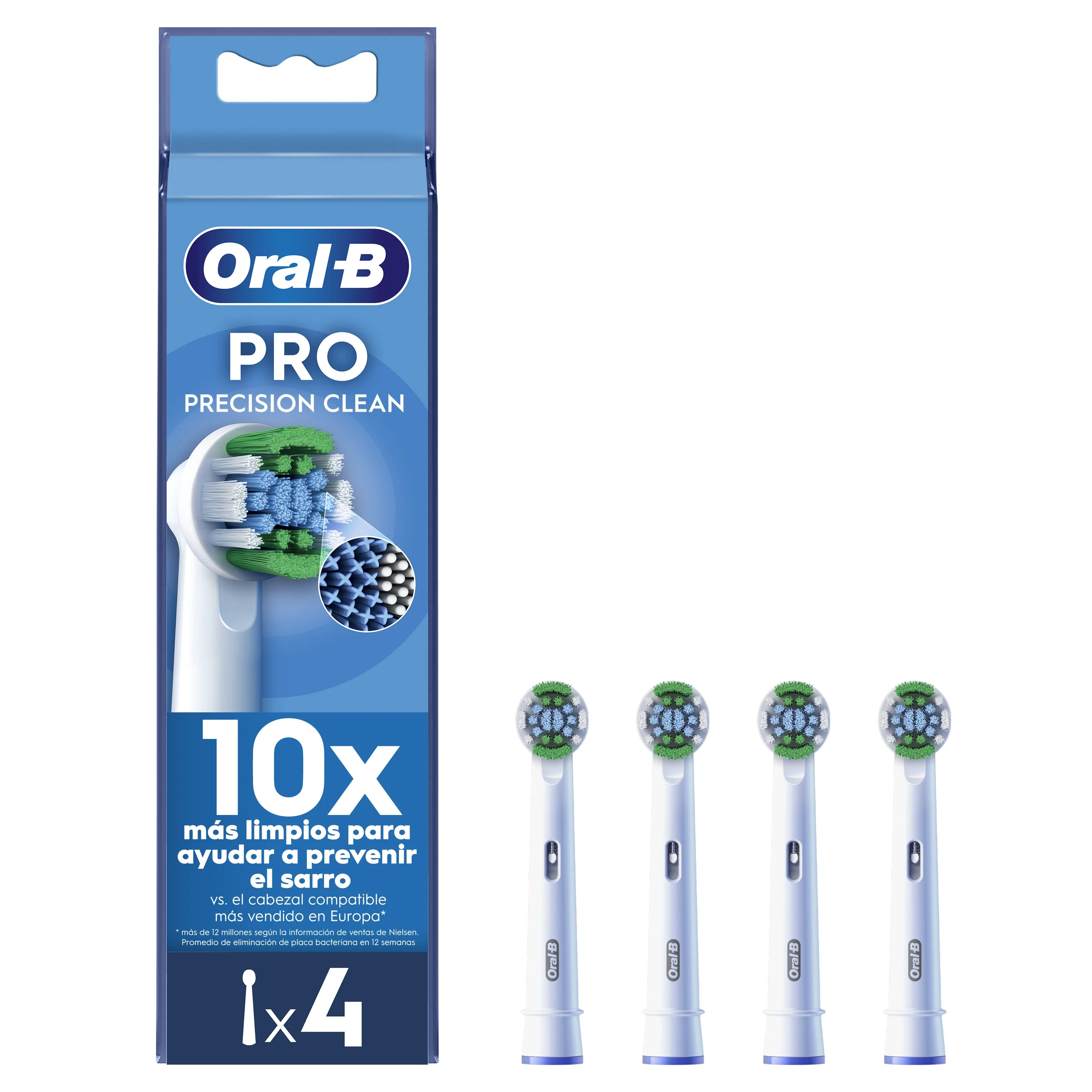 Oral-B Precision Clean Refill 4-pack från Oral-B – köp hos Apotek Hjärtat