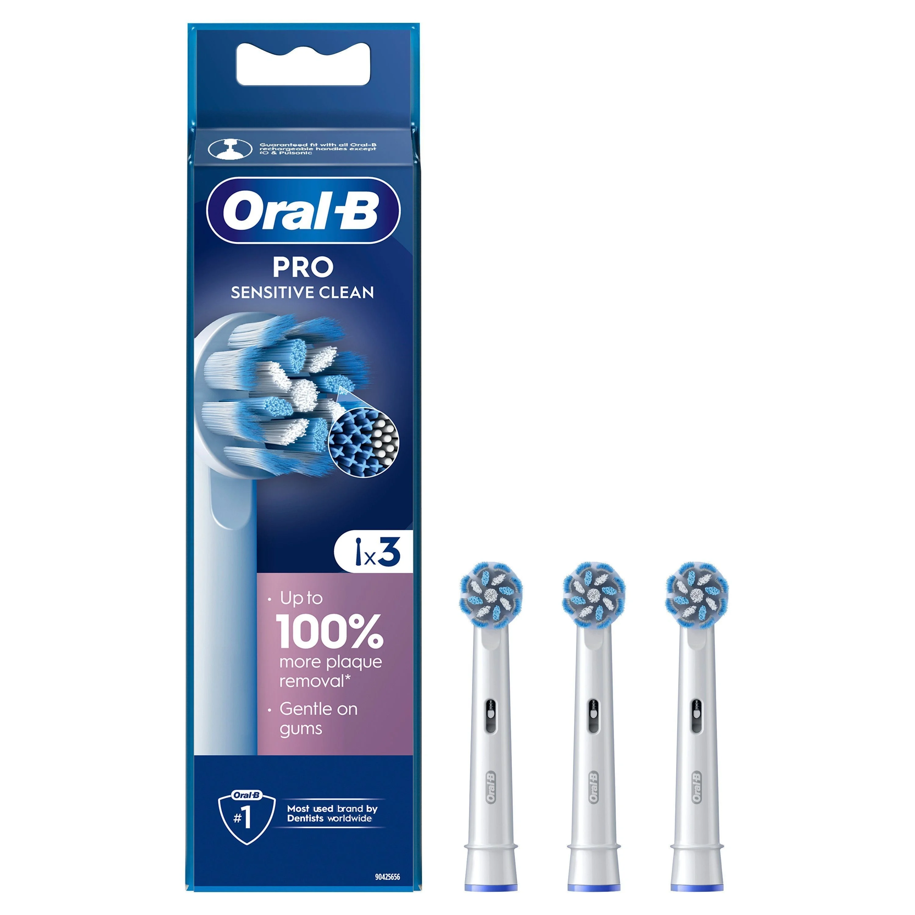 Oral-B Sensitive Clean Refill 3-pack från Oral-B – köp hos Apotek Hjärtat