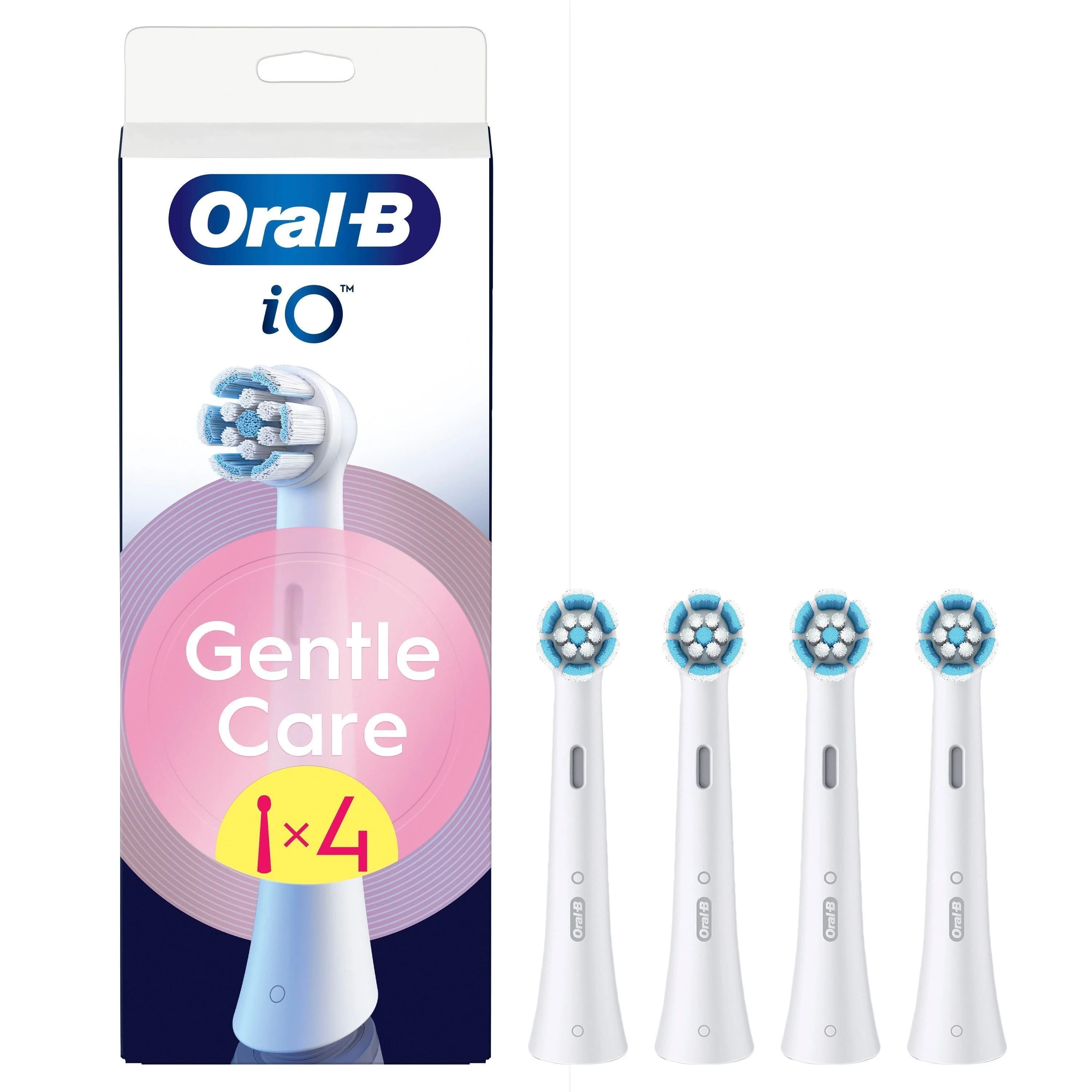 Oral-B iO Gentle Care Borsthuvud 4-pack från Oral-B – köp hos Apotek Hjärtat