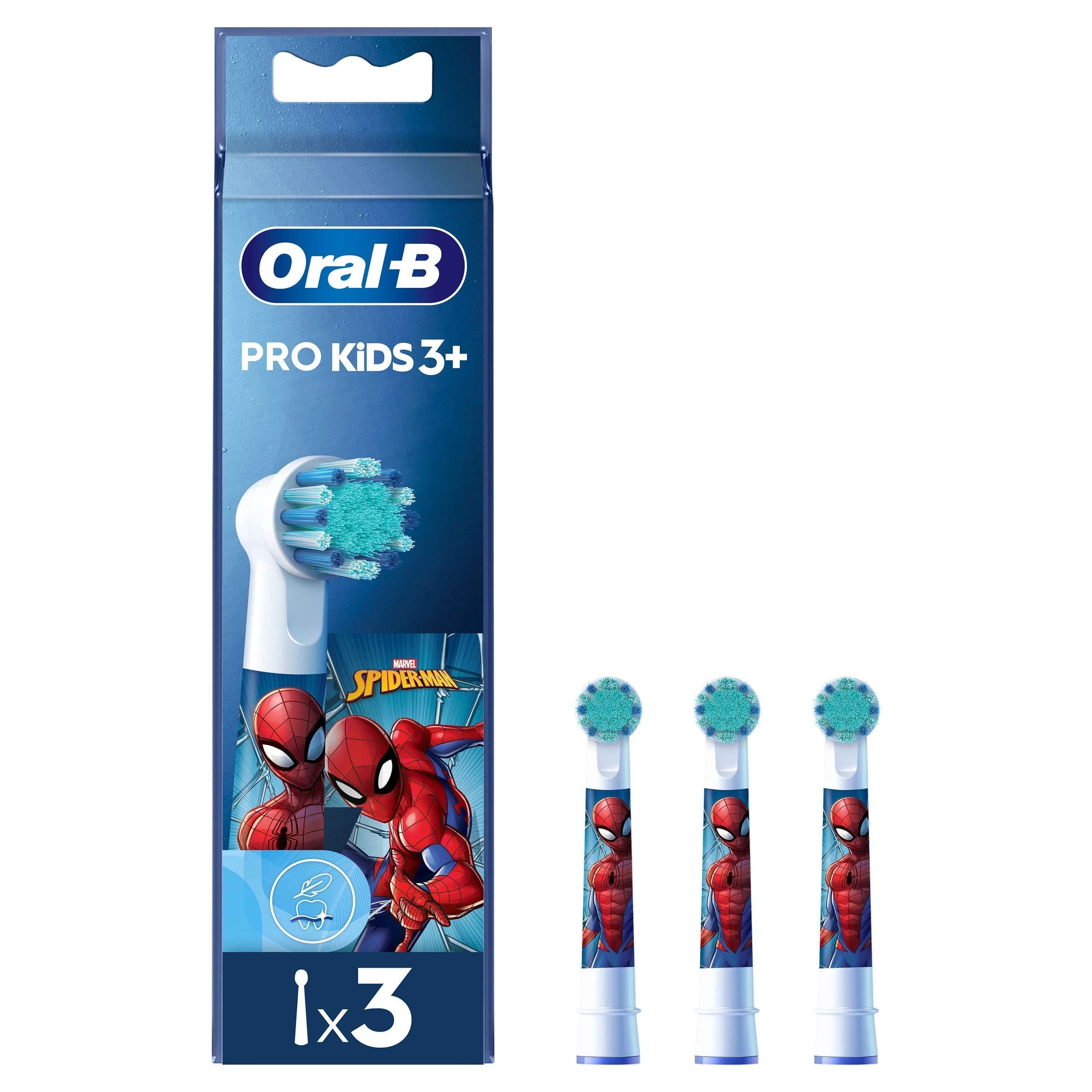 Oral-B Pro Kids Borsthuvuden Spiderman 3 st från Oral-B – köp hos Apotek Hjärtat