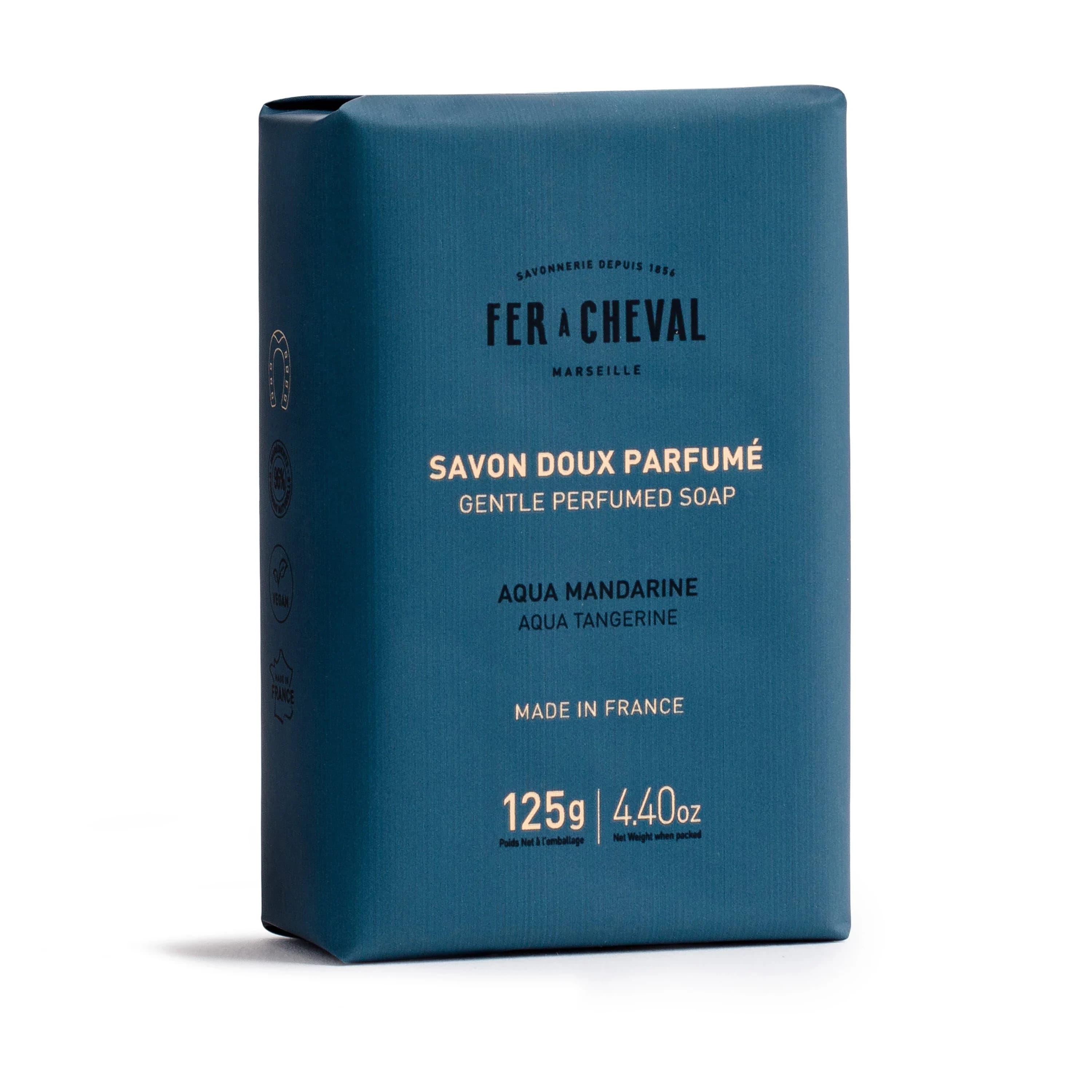 Fer à Cheval Fast Tvål Aqua Tangerine 125 g från Fer a Cheval – köp hos Apotek Hjärtat