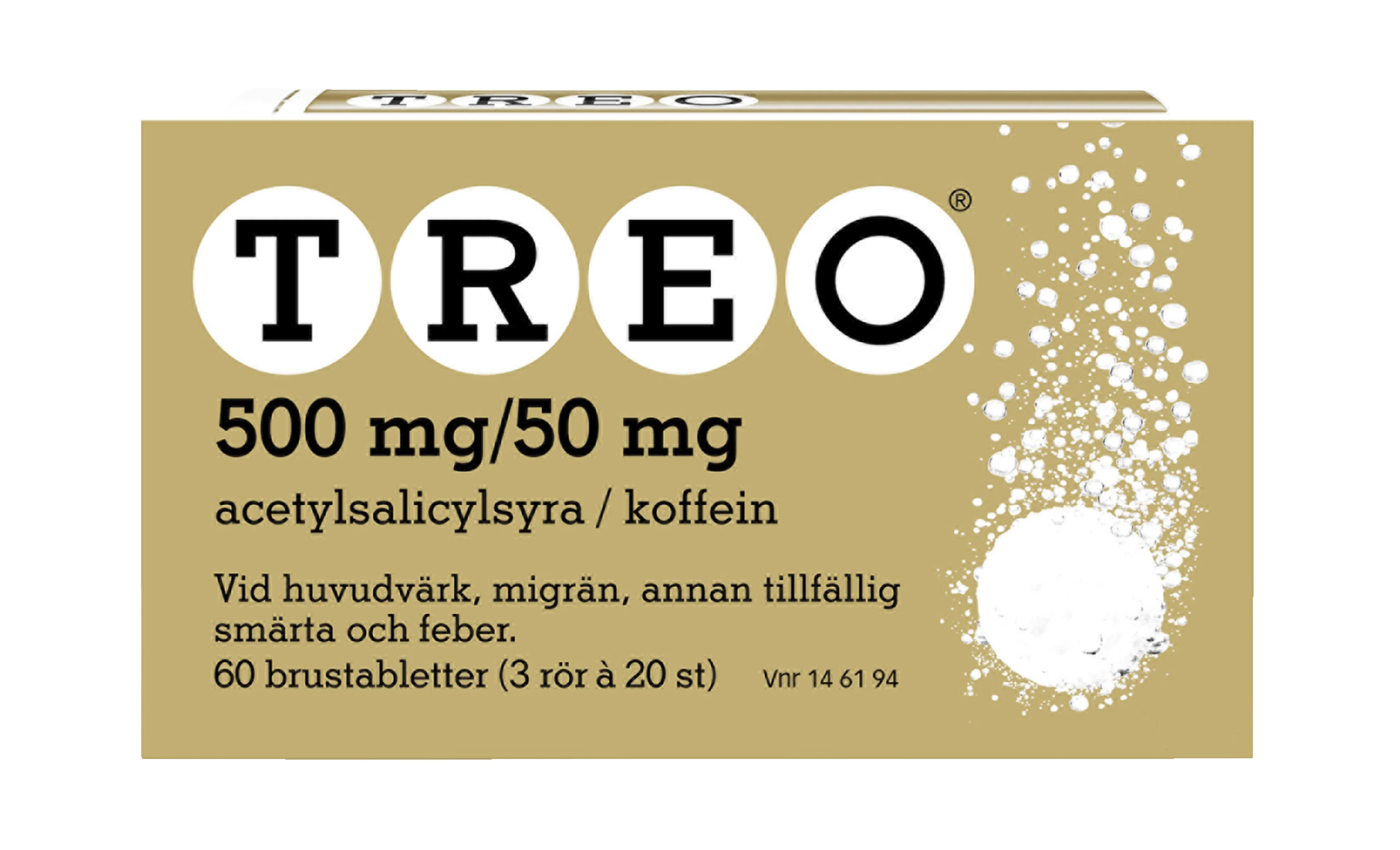 Treo brustablett 500 mg/50 mg 60 st från Treo – köp hos Apotek Hjärtat