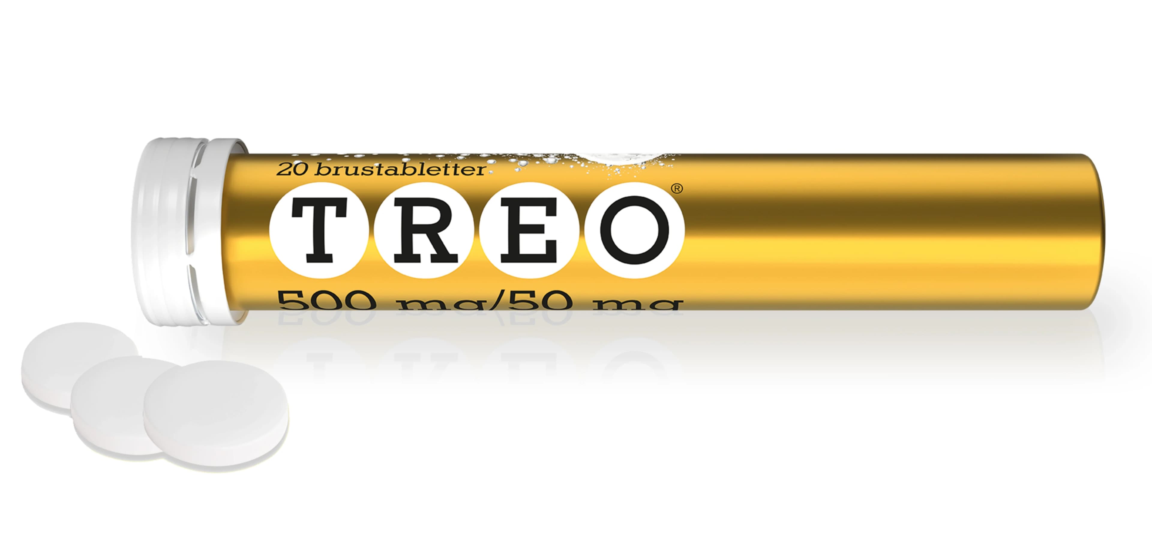 Treo brustablett 500 mg/50 mg 20 st från Treo – köp hos Apotek Hjärtat