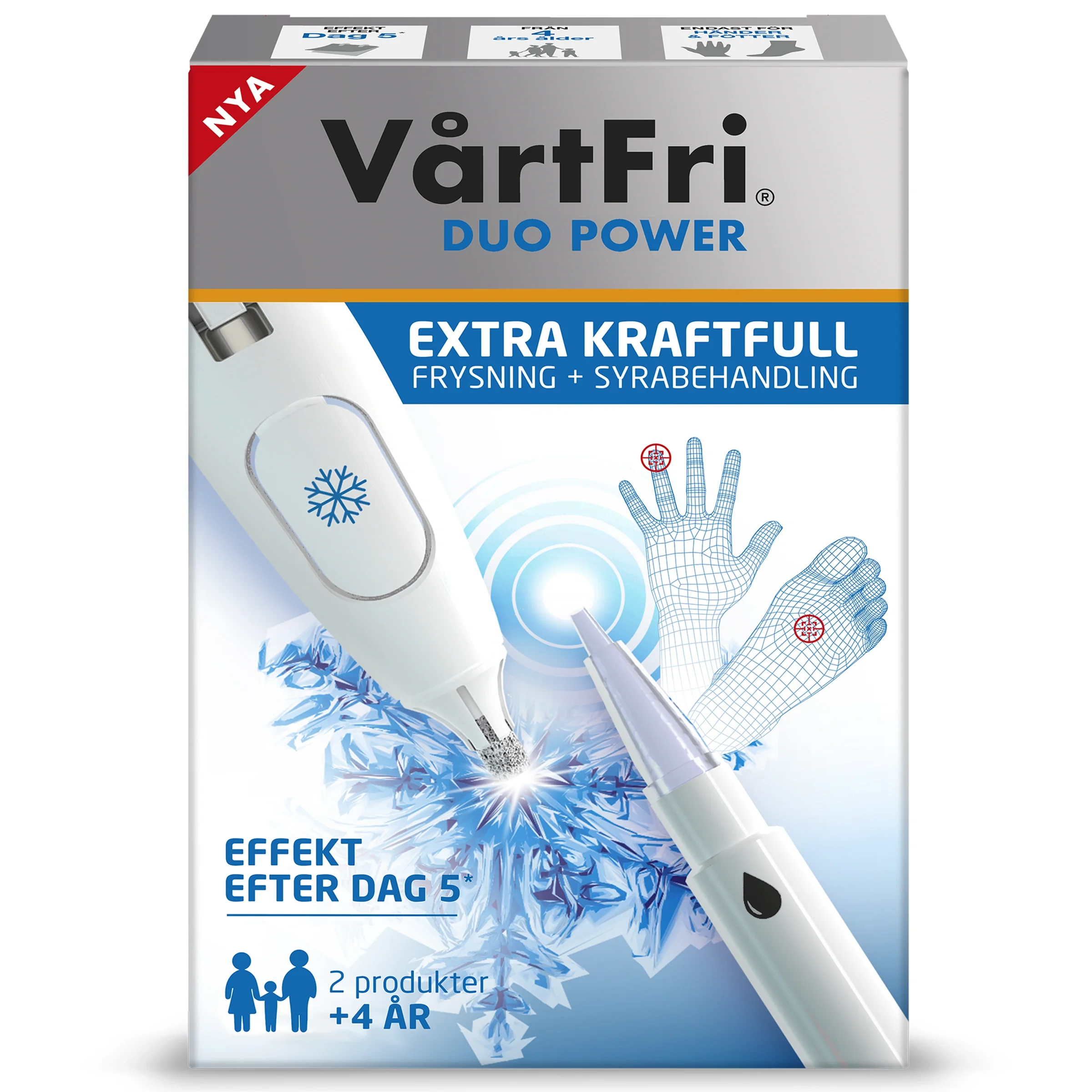 Vårtfri Duo Power från Vårtfri – köp hos Apotek Hjärtat