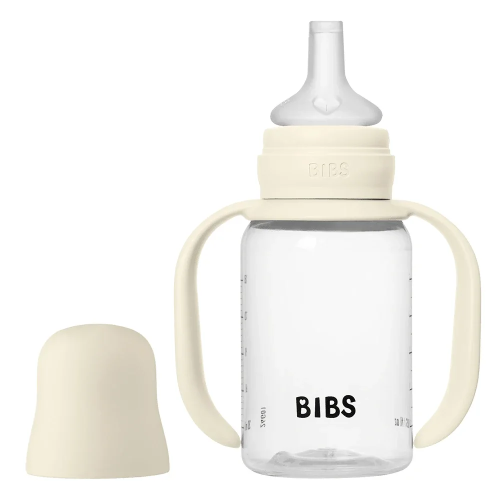 BIBS Baby Sippy Bottle Spout Silicone 150 ml 1-pack Ivory från BIBS – köp hos Apotek Hjärtat