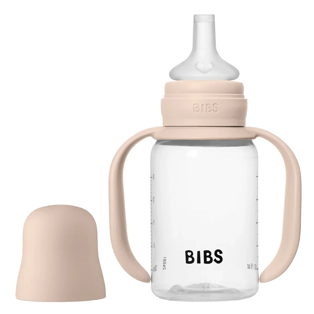 BIBS Baby Sippy Bottle Spout Silicone 150 ml 1-pack Blush från BIBS – köp hos Apotek Hjärtat