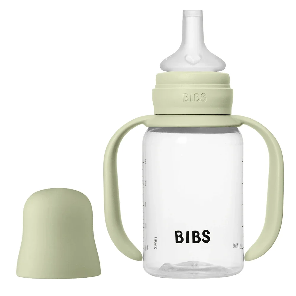 BIBS Baby Sippy Bottle Spout Silicone 150 ml 1-pack Sage från BIBS – köp hos Apotek Hjärtat