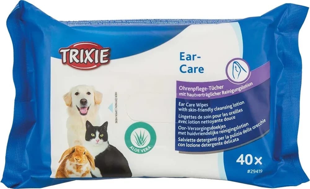 Trixie Öronservetter 40 st från TRIXIE – köp hos Apotek Hjärtat