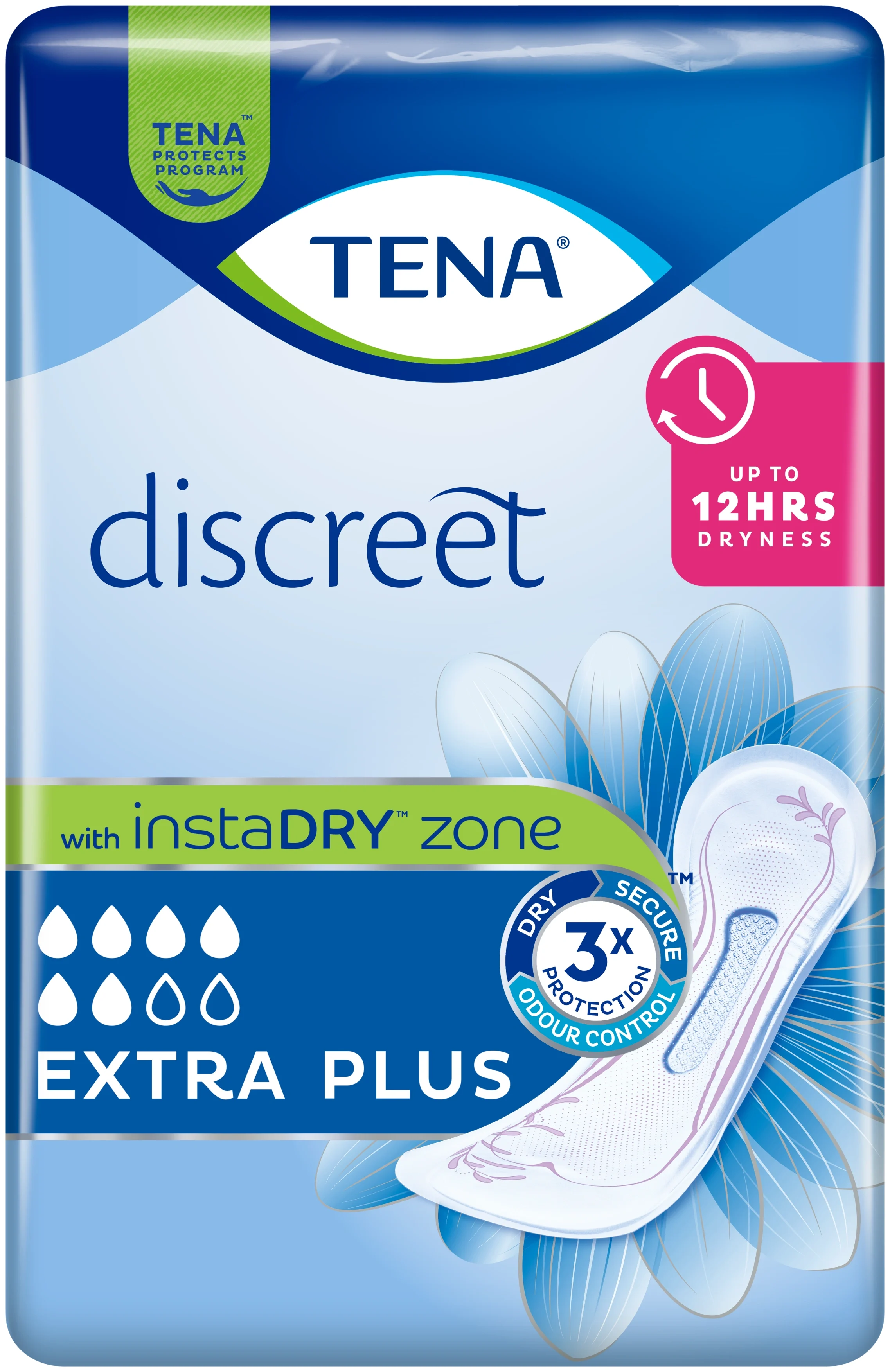TENA Discreet Extra Plus InstaDry 24 st från Tena – köp hos Apotek Hjärtat