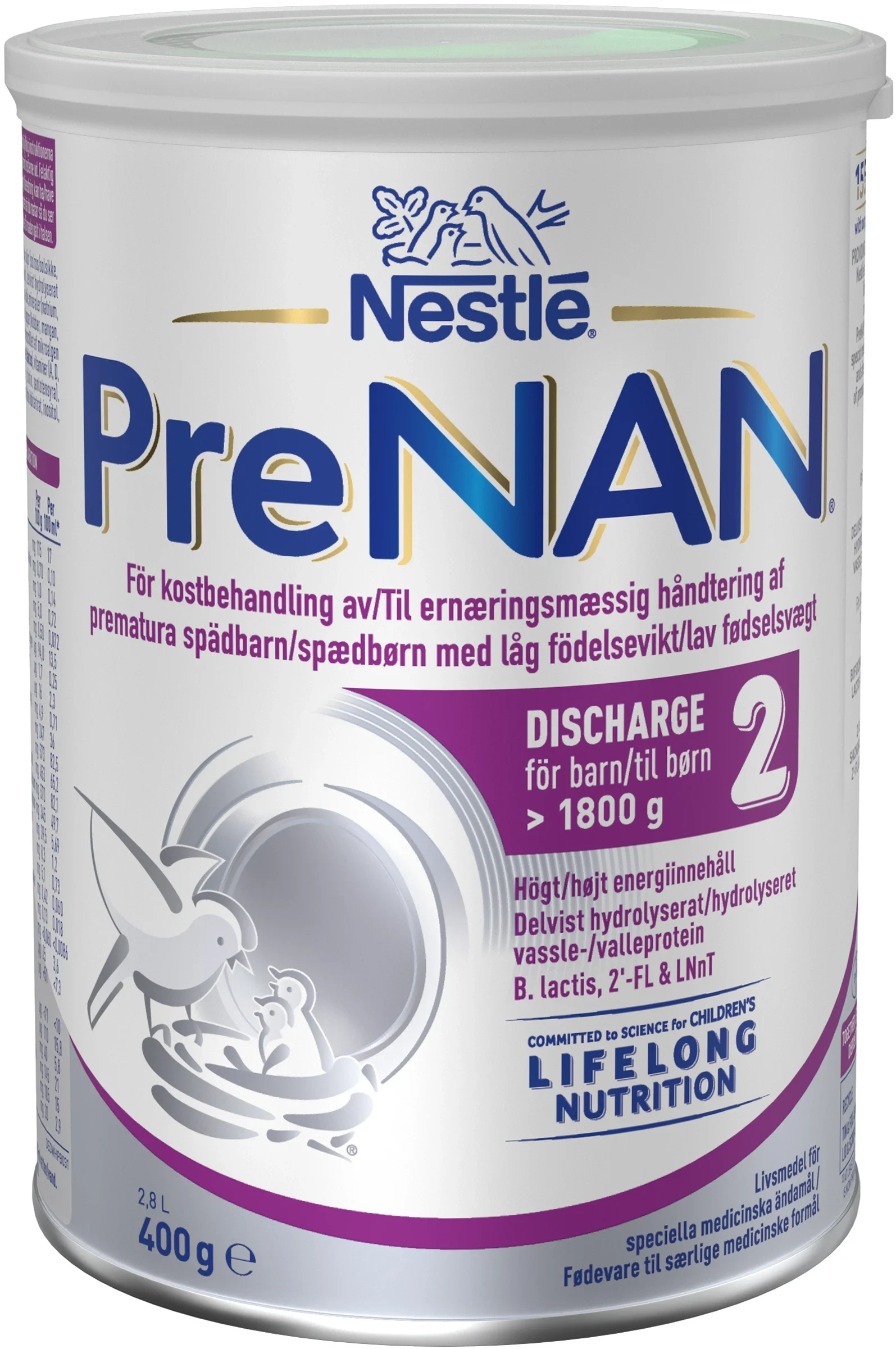 PreNAN Discharge pulver 400 g från Nan – köp hos Apotek Hjärtat