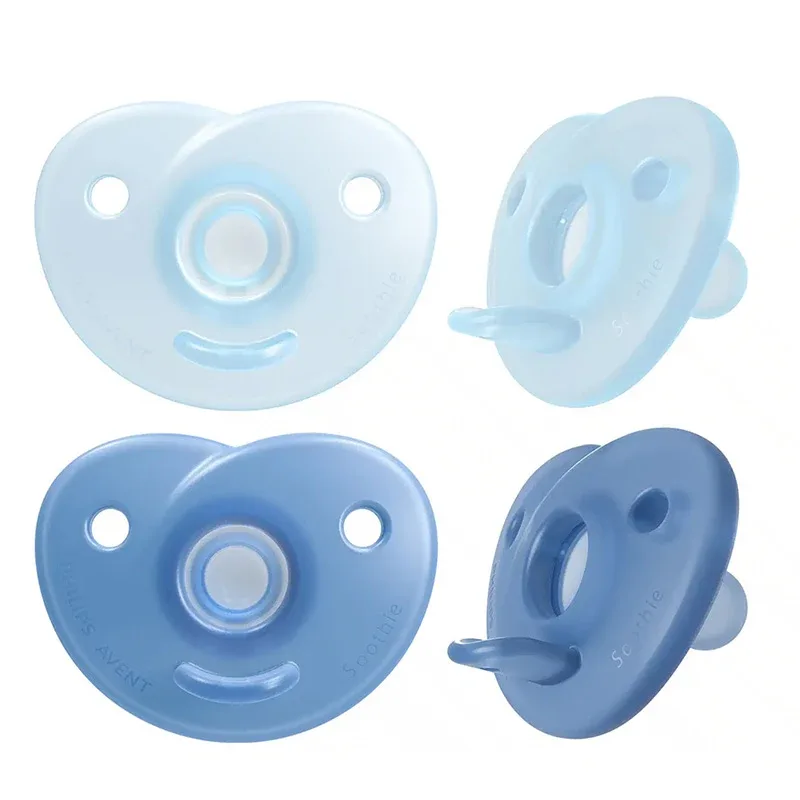 Philips Avent Soothie Napp 0-6 mån Ljusblå/Blå 2-pack från Philips Avent – köp hos Apotek Hjärtat