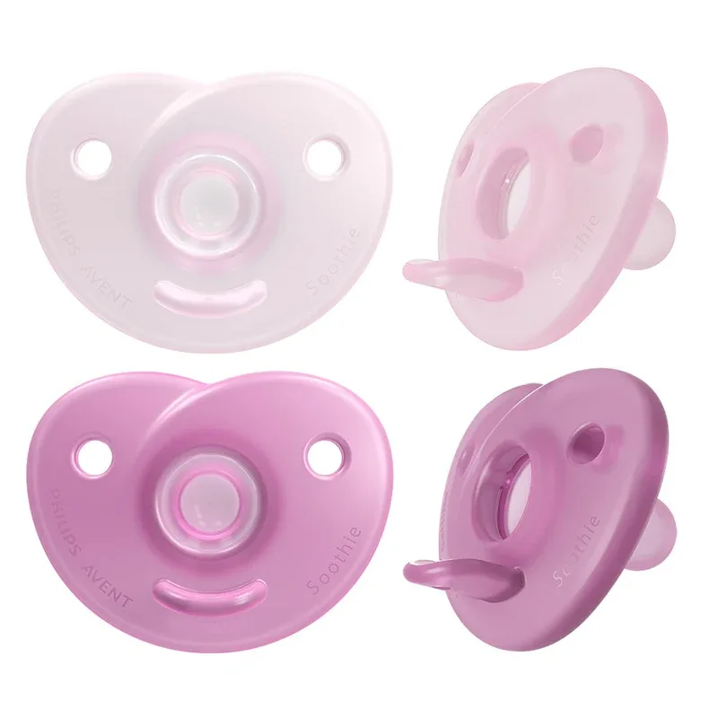 Philips Avent Soothie Napp 0-6 mån Rosa/Ljusrosa 2-pack från Philips Avent – köp hos Apotek Hjärtat