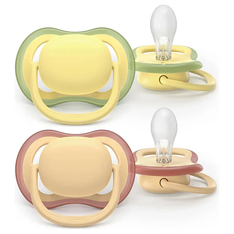 Philips Avent Ultra Air Napp 0-6 mån 2-pack Gul/Orange från Philips Avent – köp hos Apotek Hjärtat