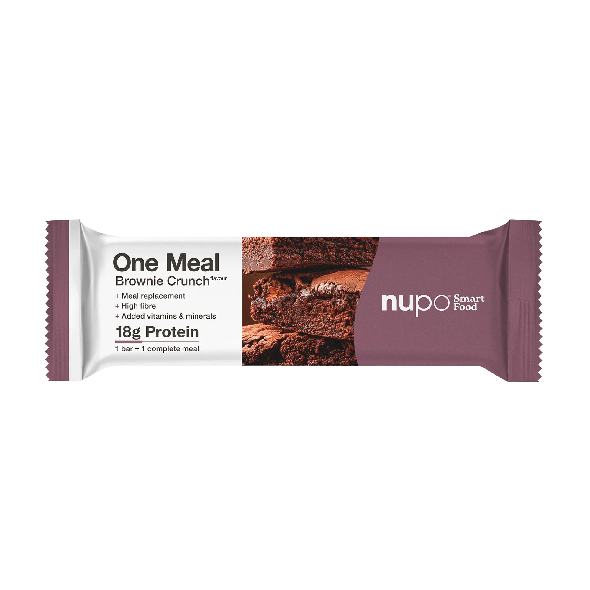 Nupo One Meal Bar Brownie Crunch 60g från Nupo – köp hos Apotek Hjärtat