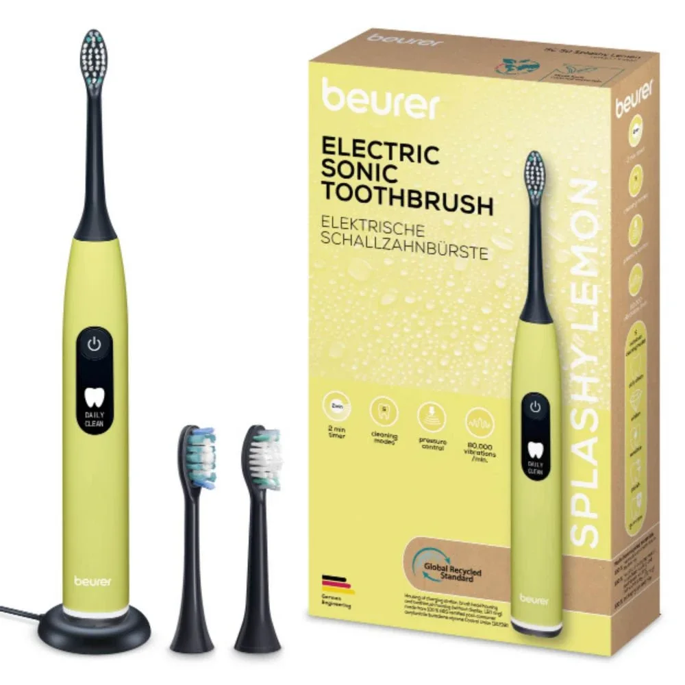 Beurer SC 50 Eltandborste Splashy Lemon från Beurer – köp hos Apotek Hjärtat