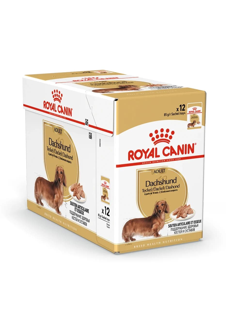 Royal Canin Dachshund Adult Loaf Våtfoder 12x85 g från Royal Canin – köp hos Apotek Hjärtat