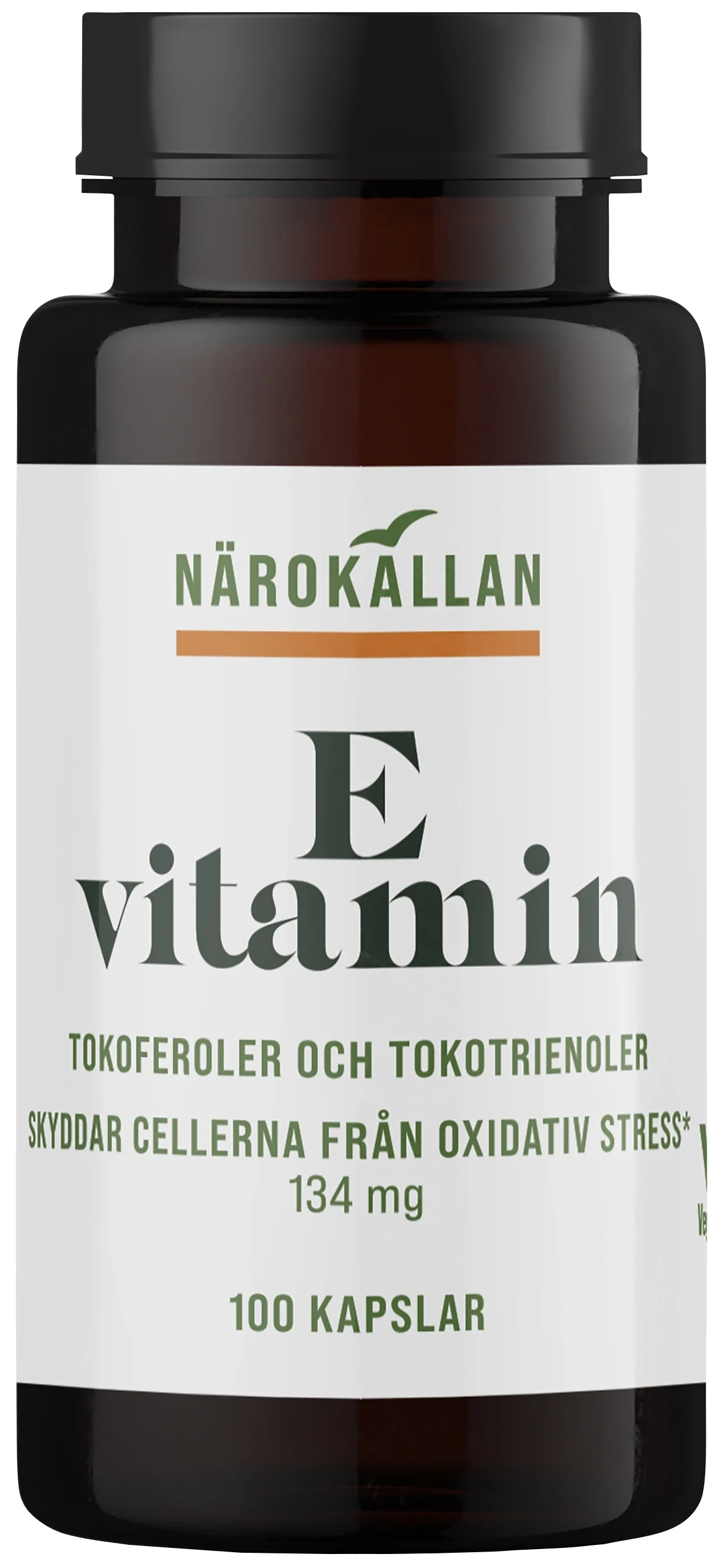 Närokällan E-Vitamin 200IE 100 kapslar från Närokällan – köp hos Apotek Hjärtat