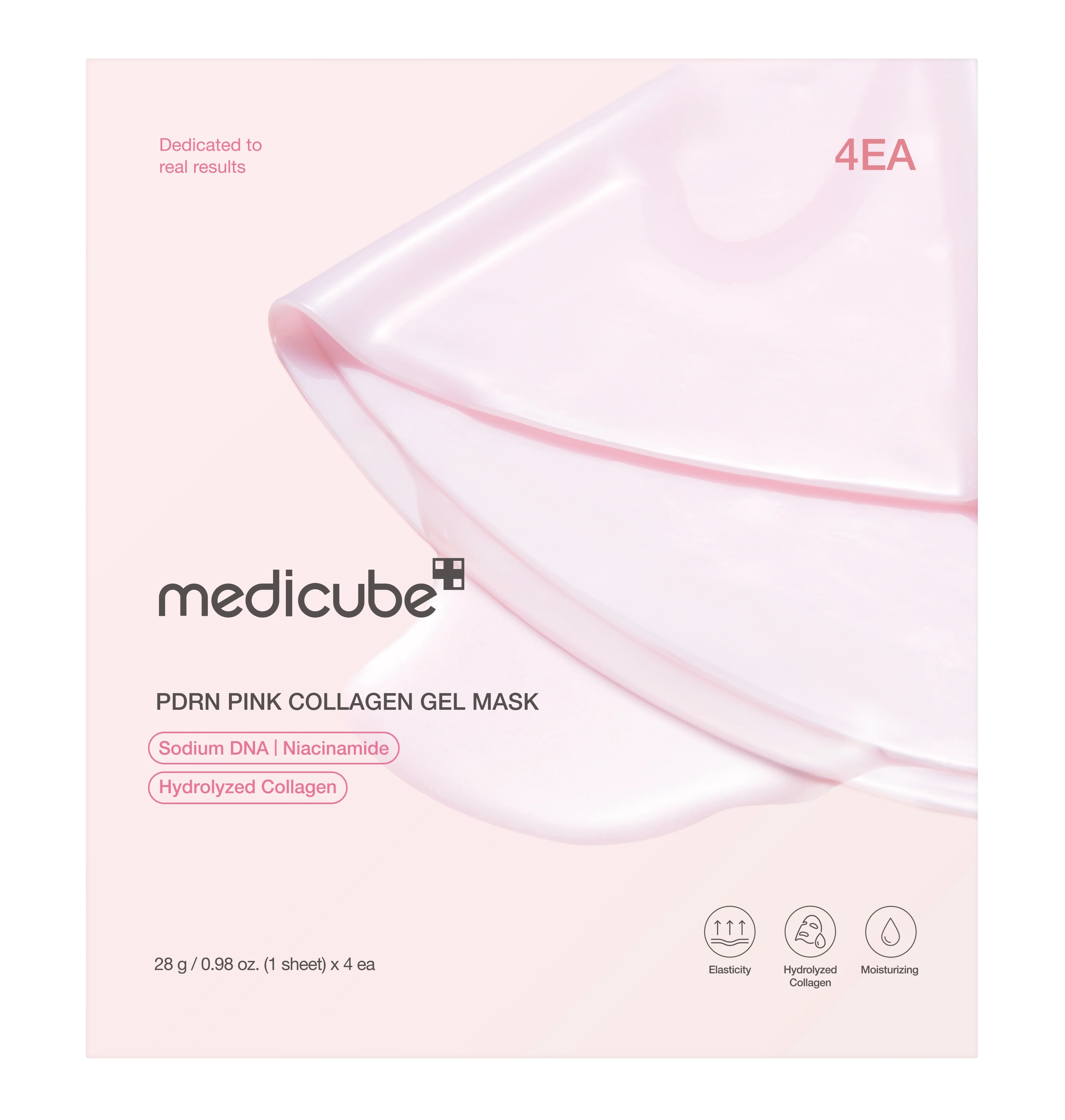 Medicube PDRN Pink Collagen Gel Mask 4 st från Medicube – köp hos Apotek Hjärtat