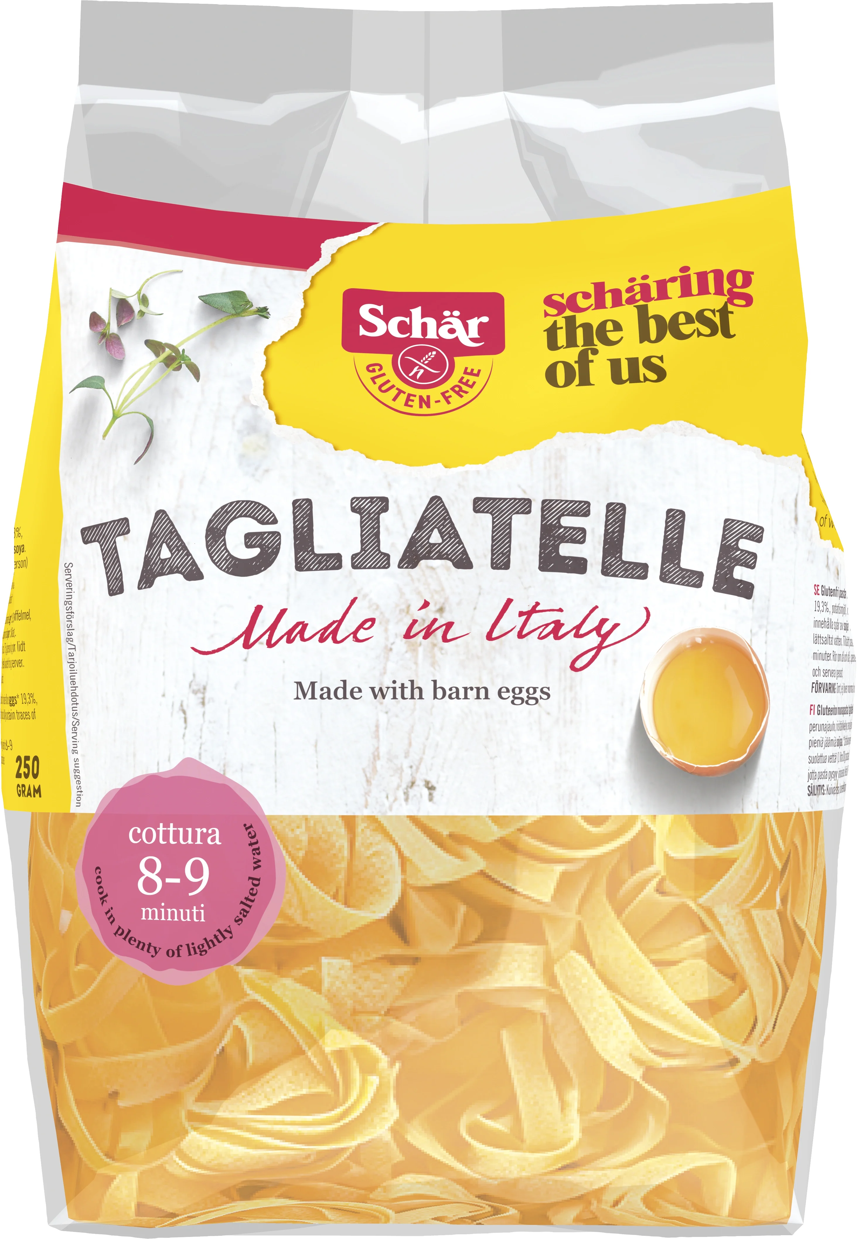 Schär Glutefri Tagliatelle 250 g från Schär – köp hos Apotek Hjärtat