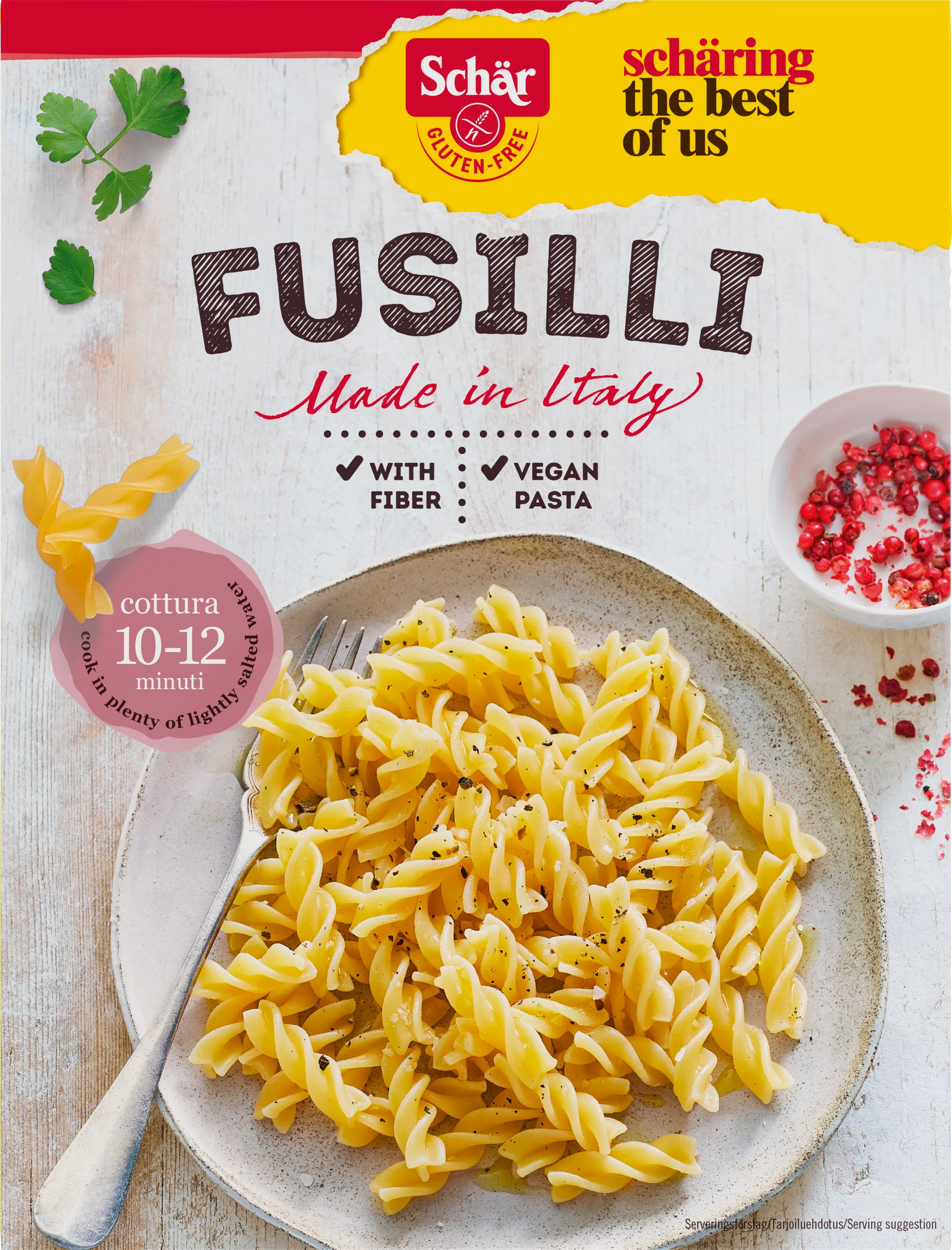Schär Glutenfri Fusilli 500 g från Schär – köp hos Apotek Hjärtat
