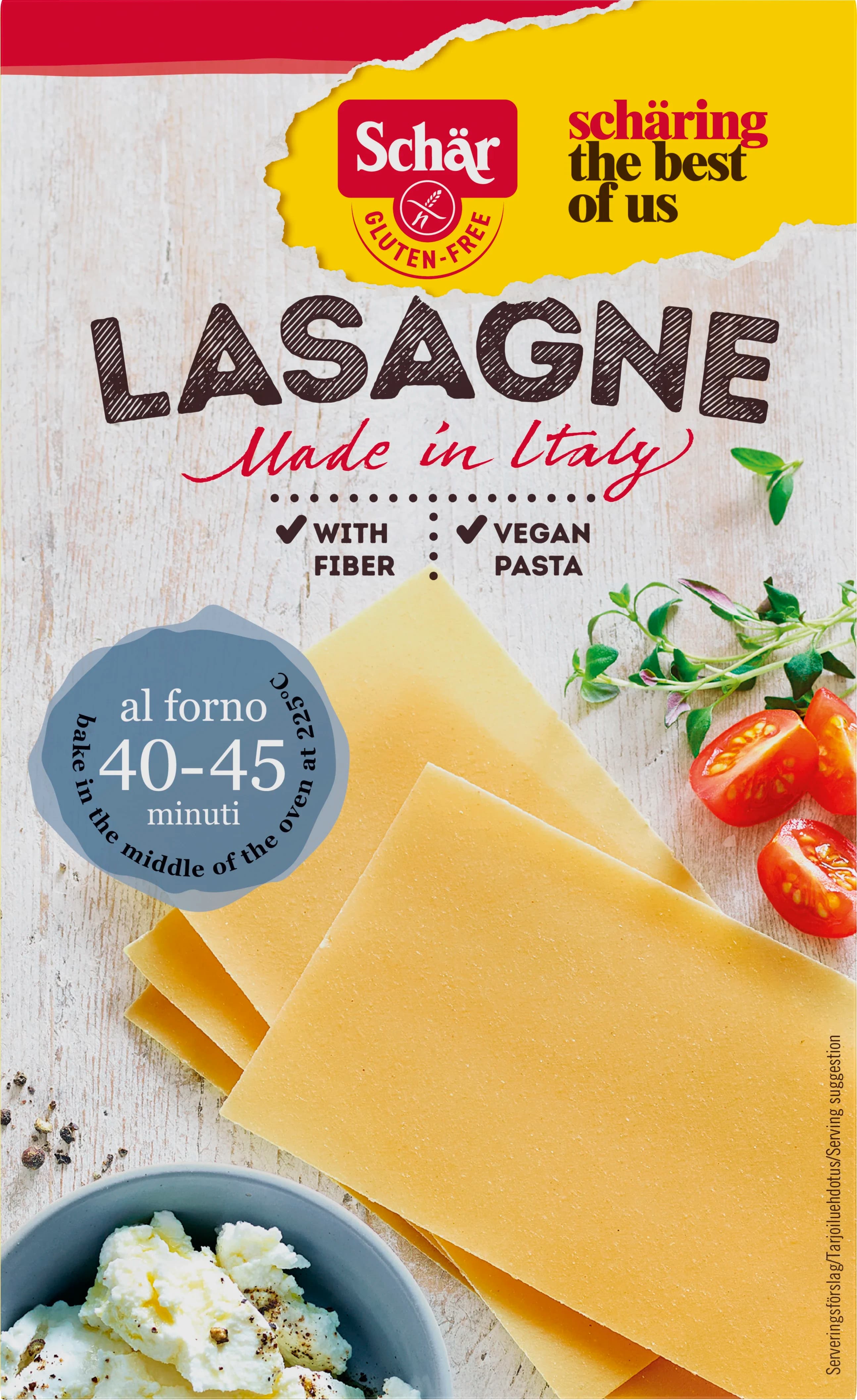 Schär Glutenfri Lasagne 250 g från Schär – köp hos Apotek Hjärtat