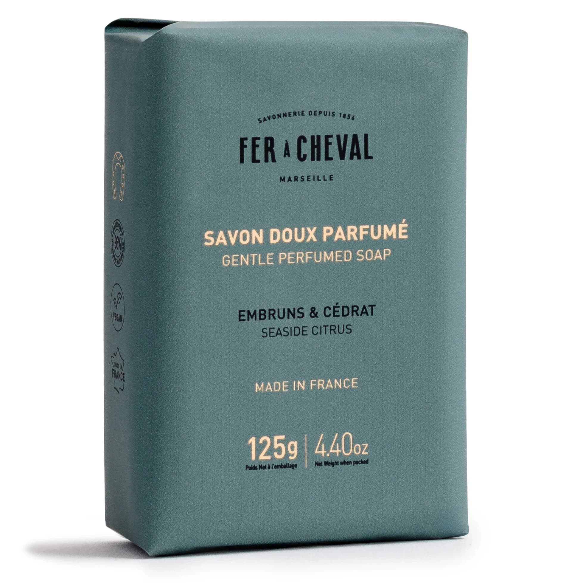 Fer à Cheval Fast Tvål Seaside Citrus 125 g från Fer a Cheval – köp hos Apotek Hjärtat