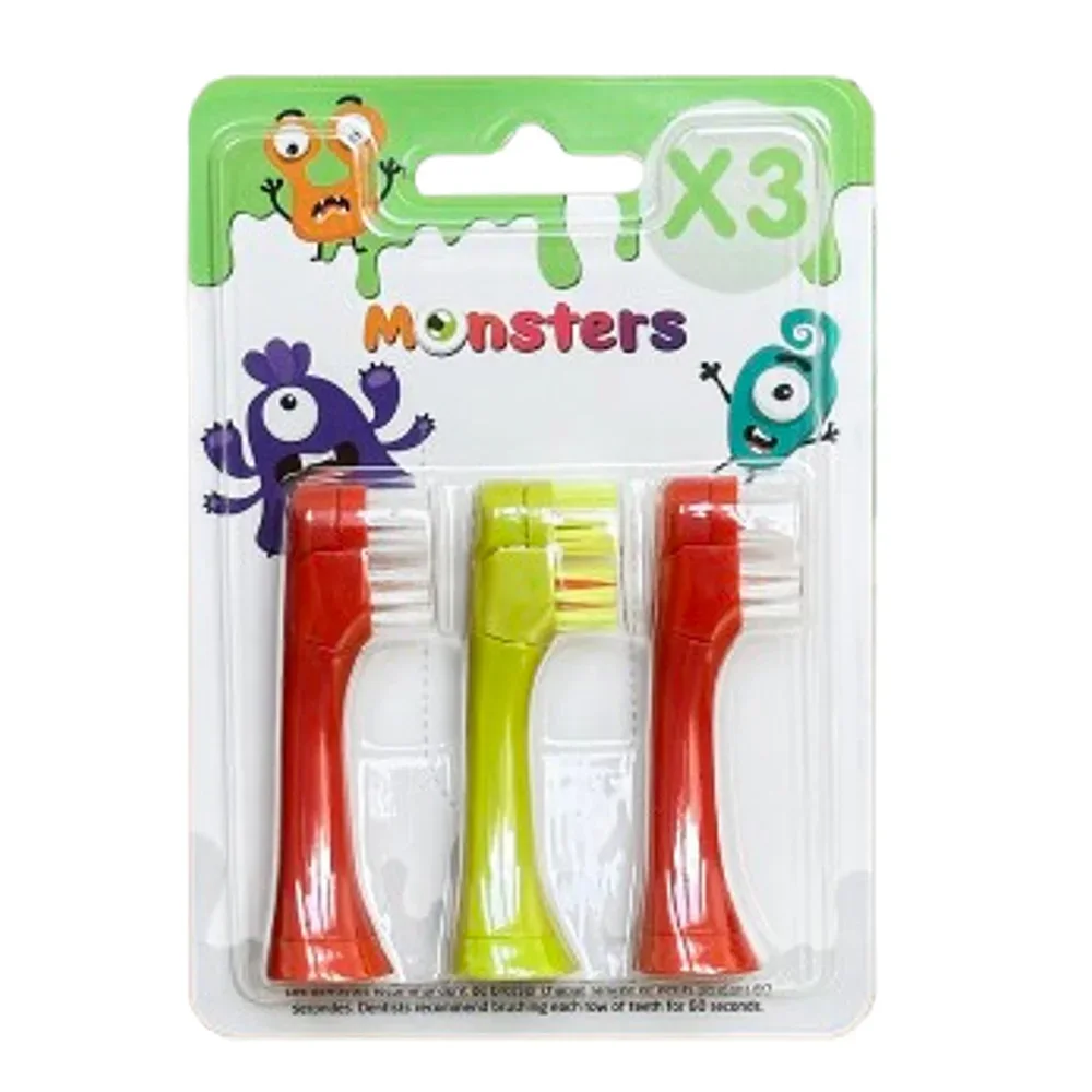 Les Babygators Monsters Borsthuvud 3-pack från Les Babygators – köp hos Apotek Hjärtat