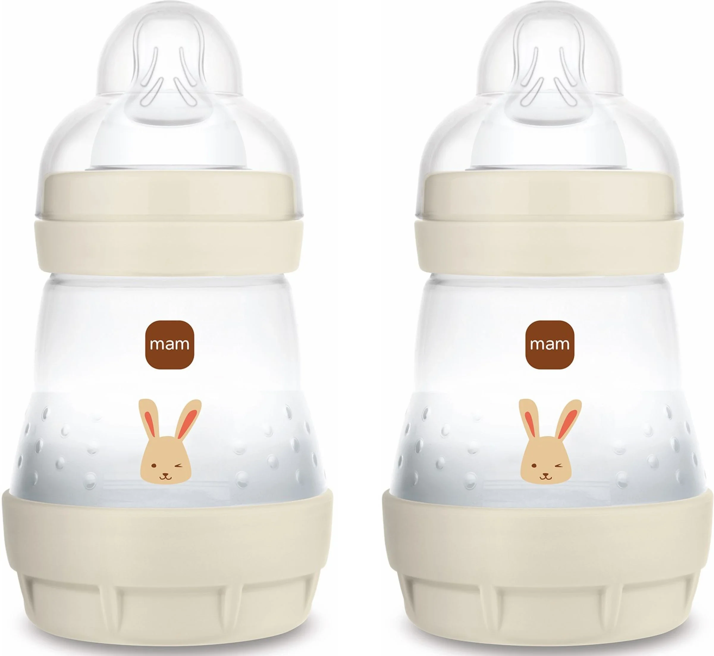 MAM Easy Start Anti-Colic Nappflaska Neutral 160 ml 2-pack från MAM – köp hos Apotek Hjärtat