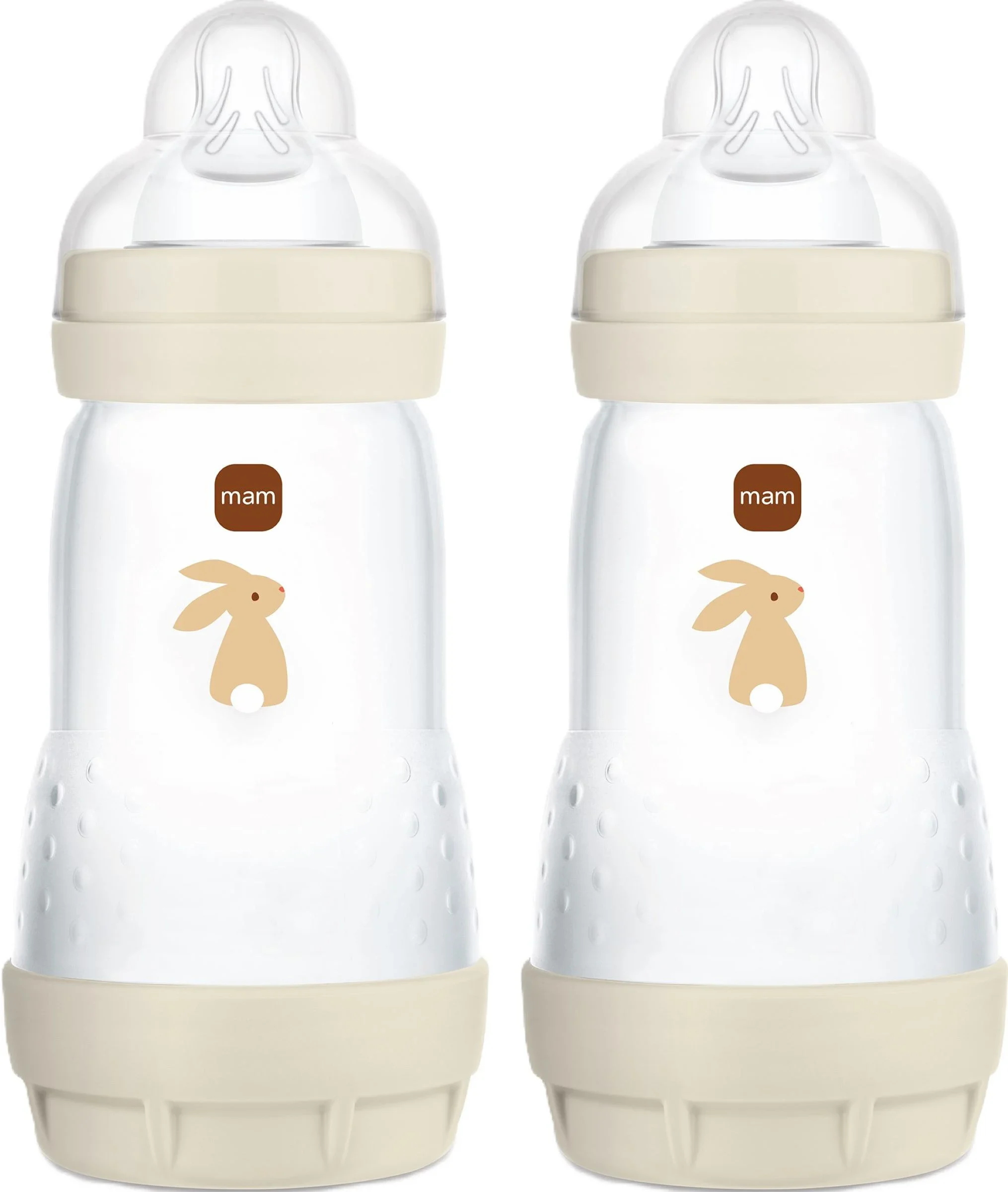 MAM Easy Start Anti-Colic Nappflaska Neutral 260 ml 2-pack från MAM – köp hos Apotek Hjärtat