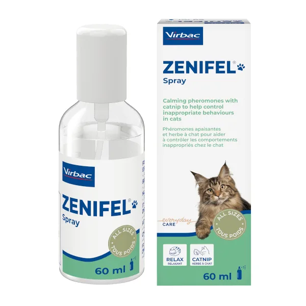 Virbac Zenifel Calming Spray for Cats 60 ml från Virbac – köp hos Apotek Hjärtat