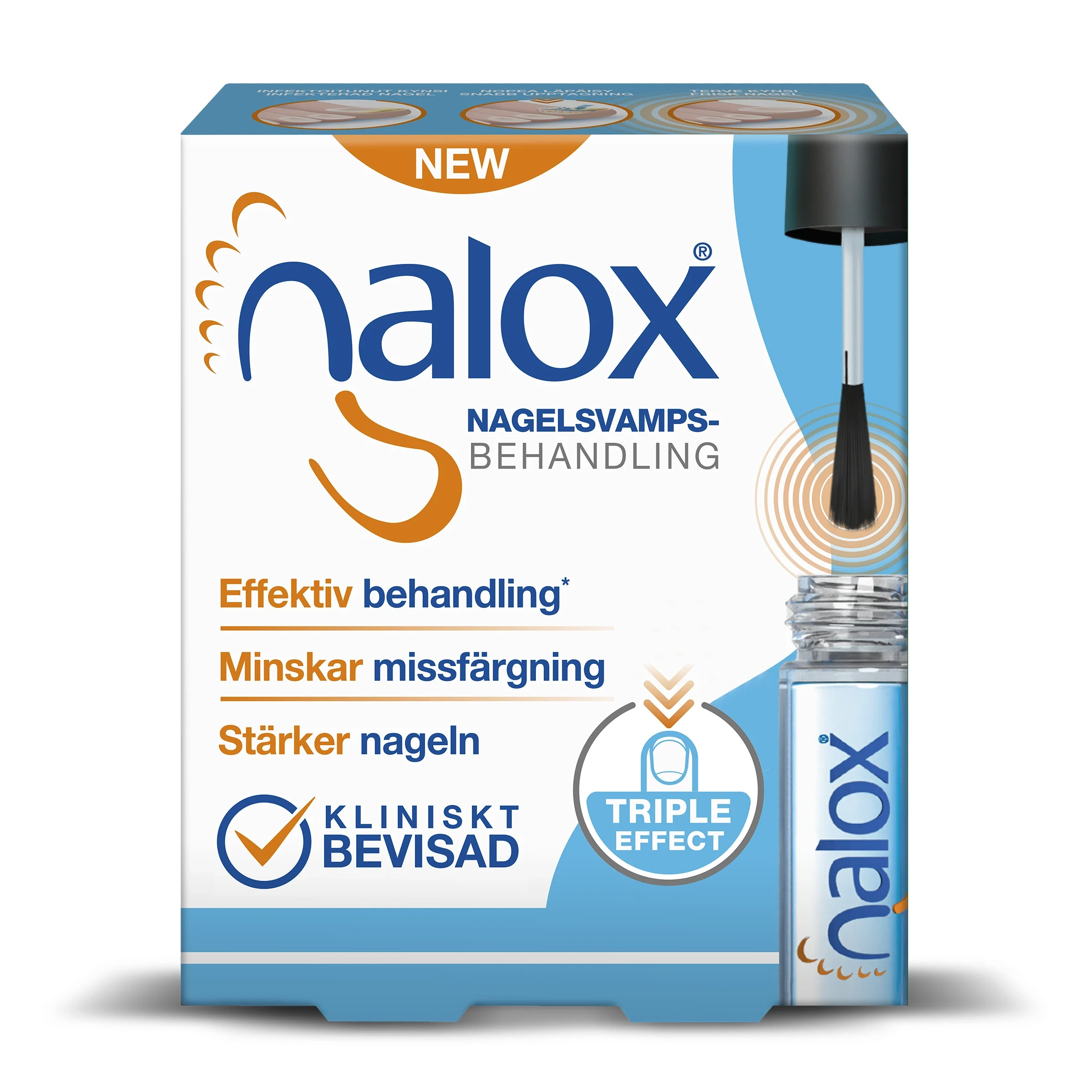 Nalox Nagelsvampsbehandling 3,3 ml från Nalox – köp hos Apotek Hjärtat