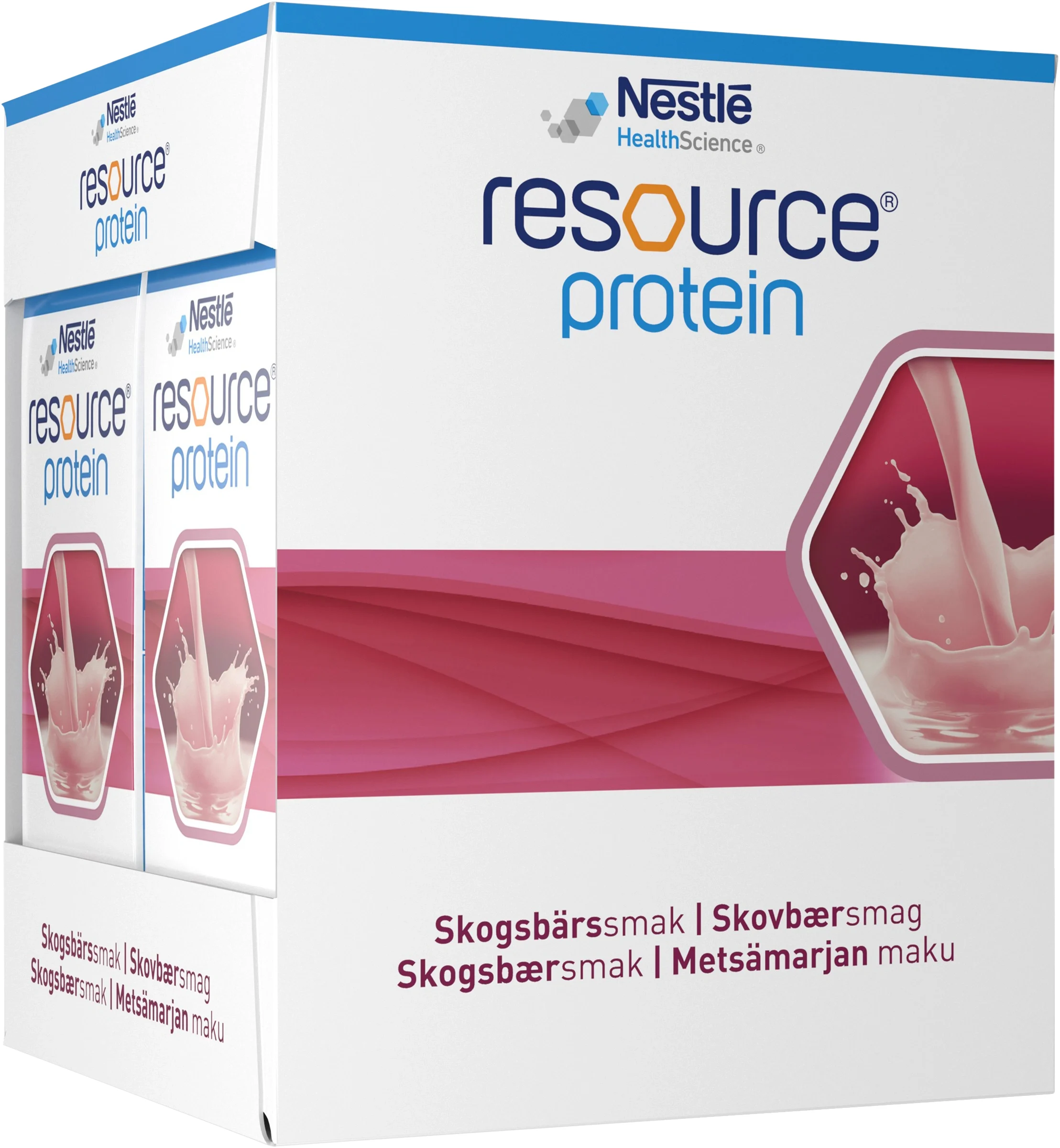 Resource Protein Skogsbär 4x200 ml från Resource – köp hos Apotek Hjärtat