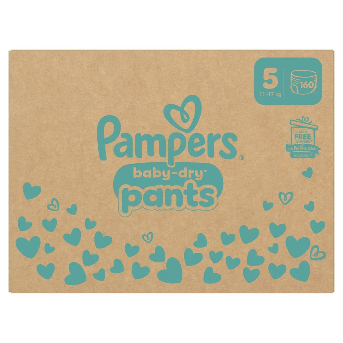 Pampers Baby-Dry stl 5 11-17 kg 160 st från Pampers – köp hos Apotek Hjärtat
