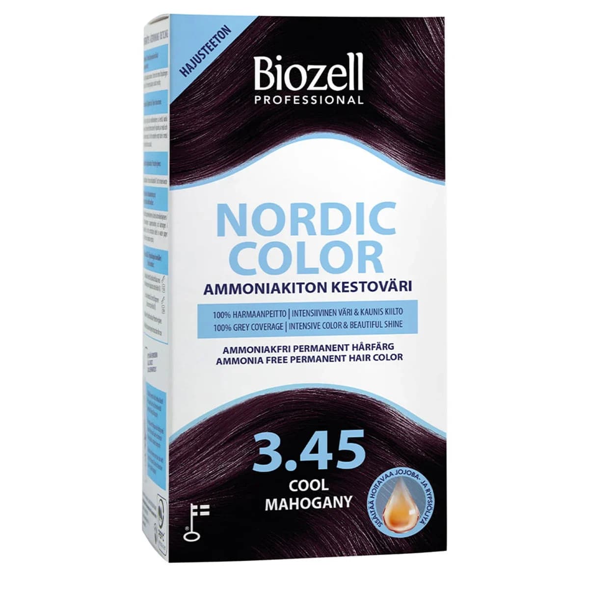 Biozell Professional Nordic Color 3.45 Cool Mahogany från Biozell – köp hos Apotek Hjärtat