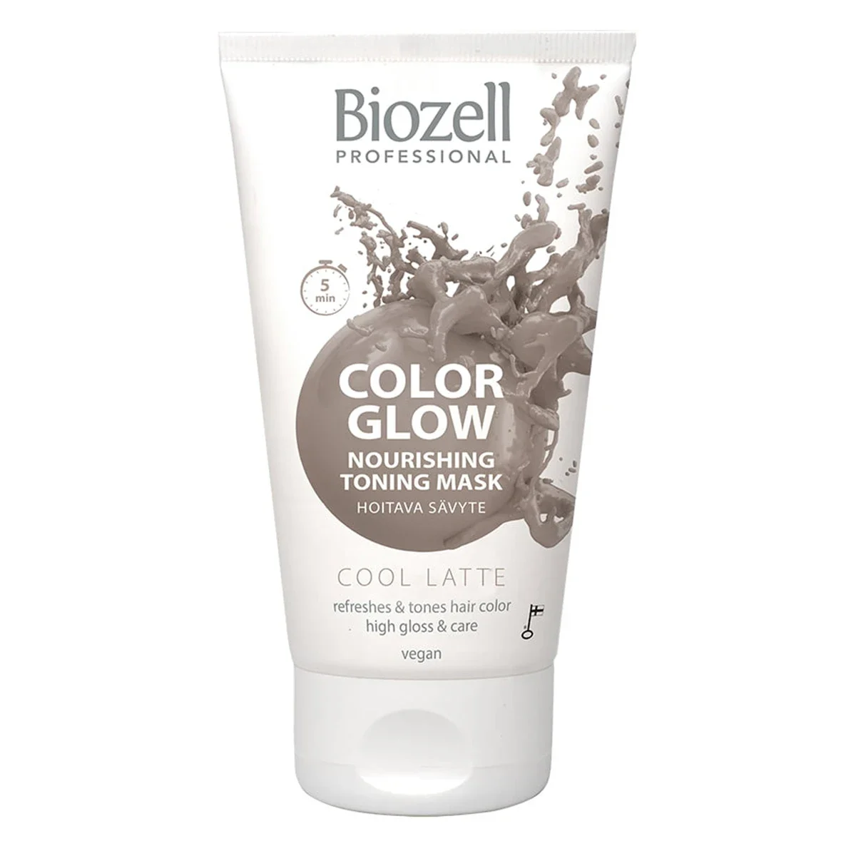 Biozell Color Glow Nourishing Toning Mask 150 ml Cool Latte från Biozell – köp hos Apotek Hjärtat