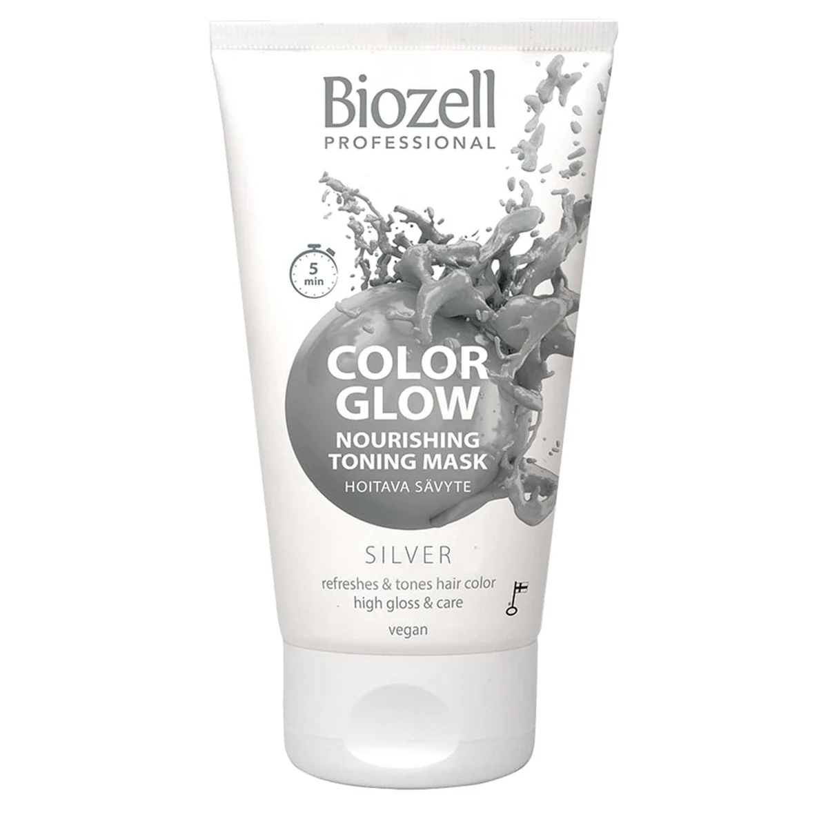 Biozell Color Glow Nourishing Toning Mask 150 ml Silver från Biozell – köp hos Apotek Hjärtat