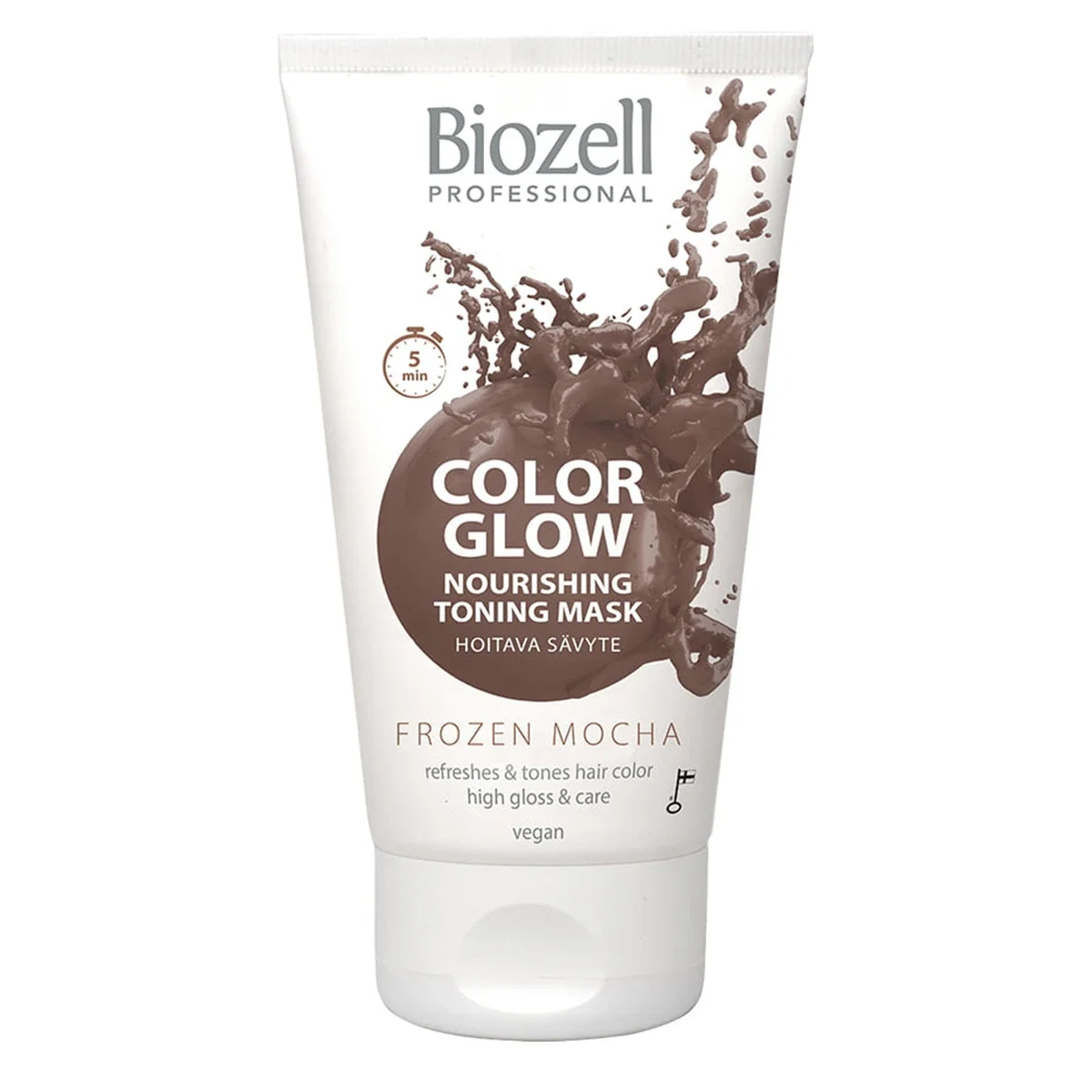 Biozell Color Glow Nourishing Toning Mask 150 ml Frozen Mocha från Biozell – köp hos Apotek Hjärtat