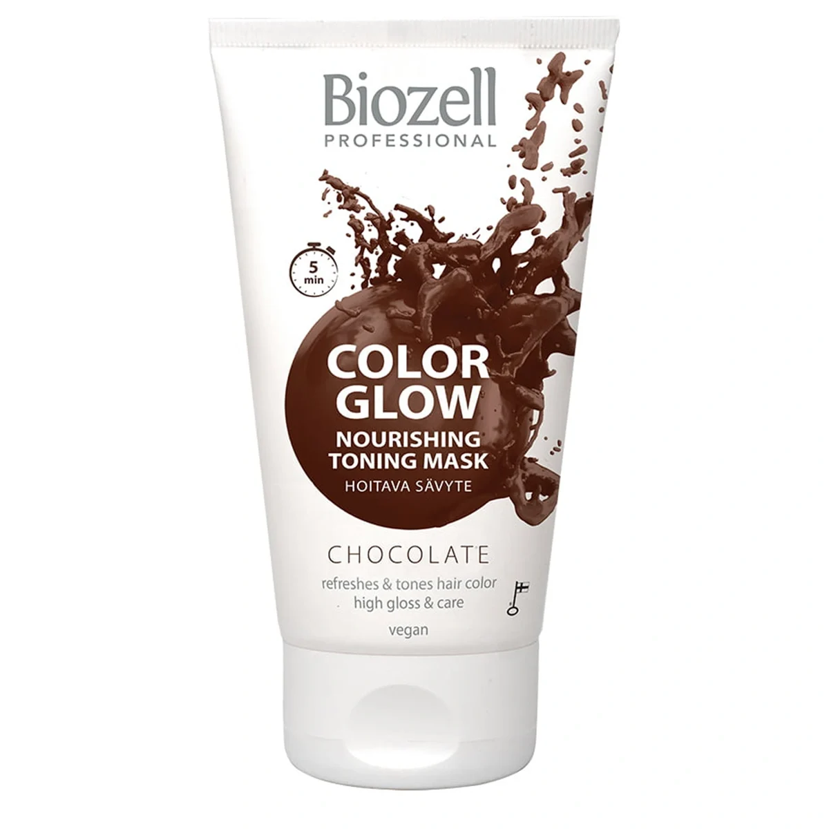 Biozell Color Glow Nourishing Toning Mask 150 ml Chocolate från Biozell – köp hos Apotek Hjärtat