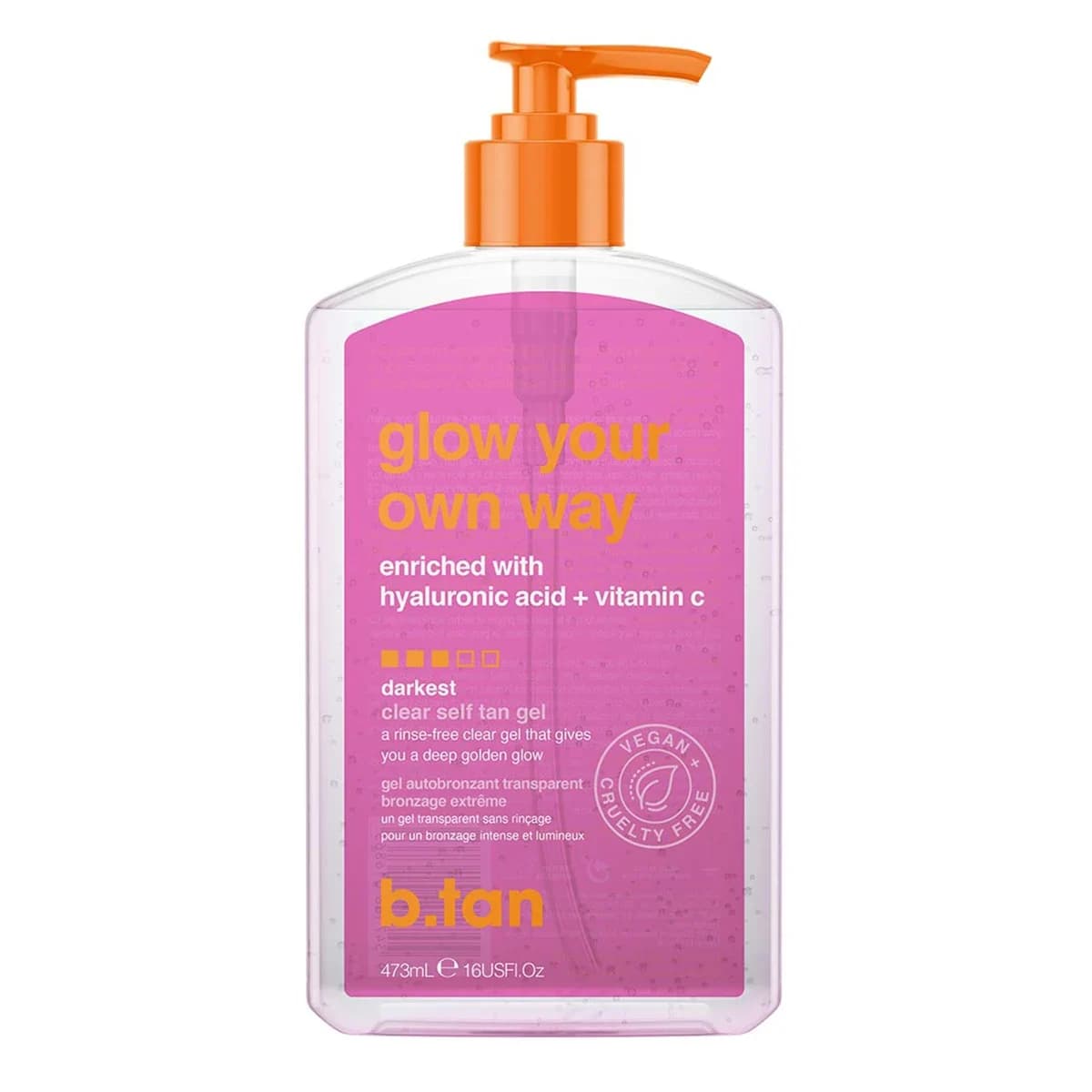 b.tan Glow Your Own Way Clear Self Tan Gel 473 ml från b.tan – köp hos Apotek Hjärtat