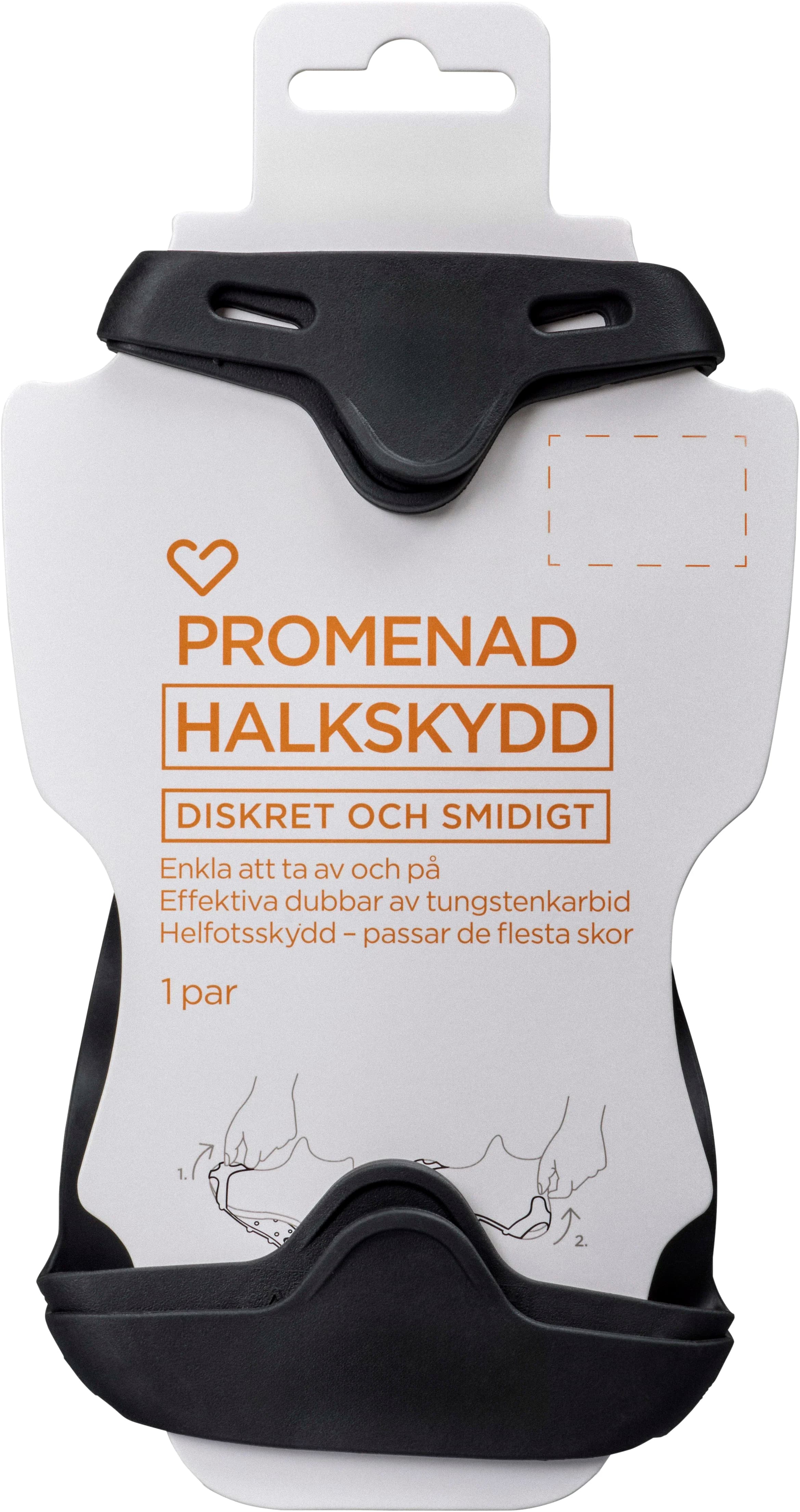 Hjärtats Halkskydd Promenad 1par XL från Hjärtats – köp hos Apotek Hjärtat