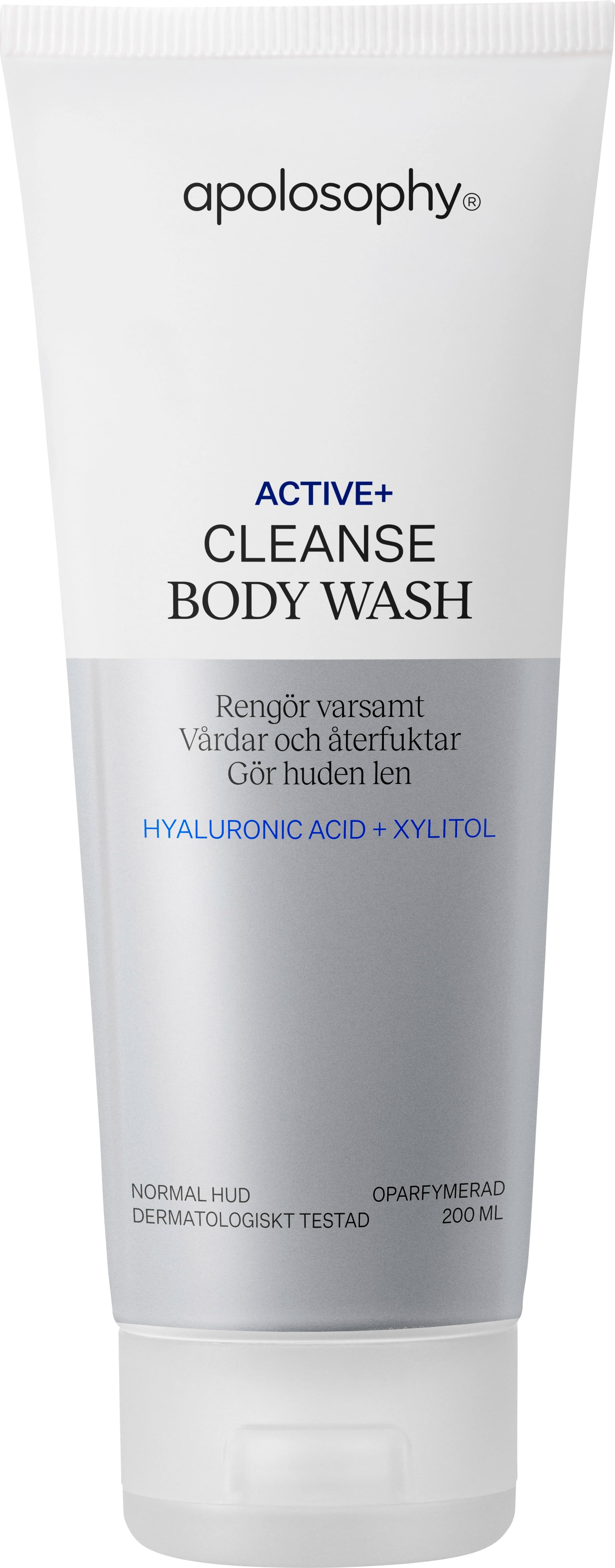 Apolosophy Active+ Cleanse Body Wash 200 ml från Apolosophy – köp hos Apotek Hjärtat