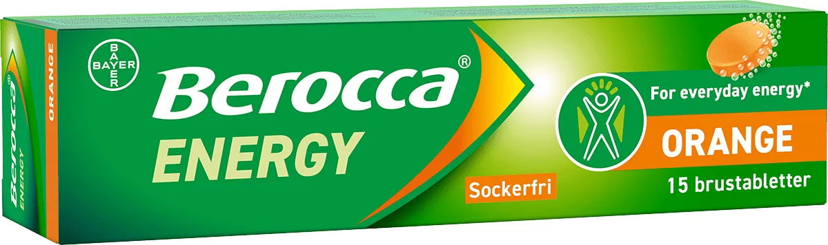Berocca Energy Orange 15 st från Berocca – köp hos Apotek Hjärtat
