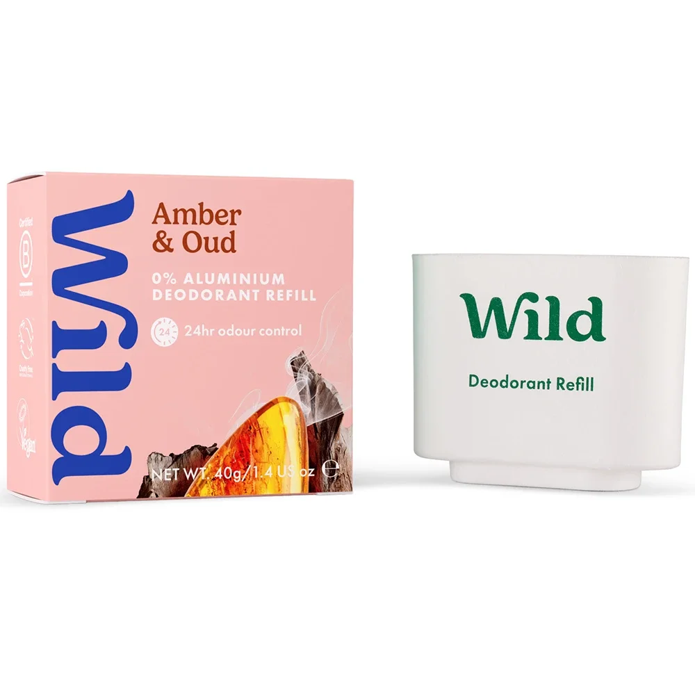 Wild Deo Stick Refill Amber Oud från Wild – köp hos Apotek Hjärtat