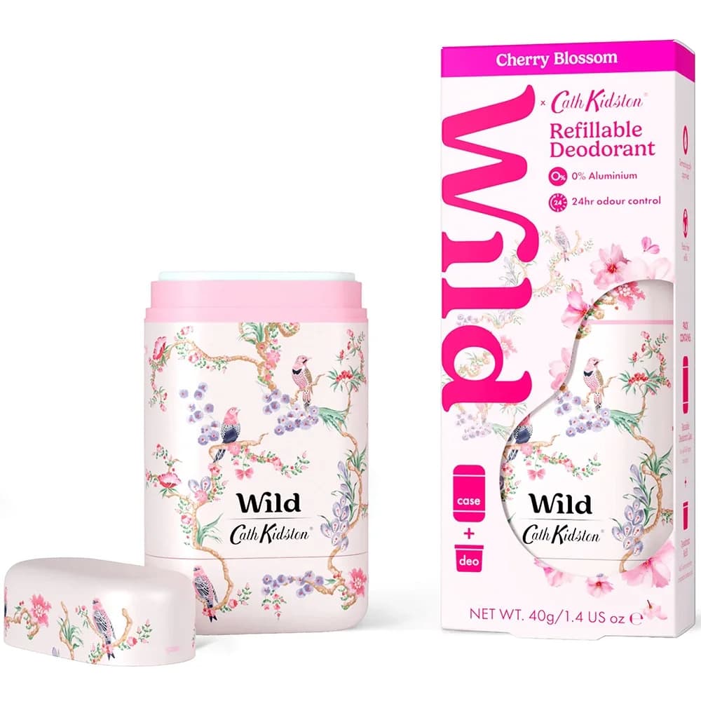 Wild Deo Stick Cath Kidston Birds & Berries Case Cherry Blossom från Wild – köp hos Apotek Hjärtat