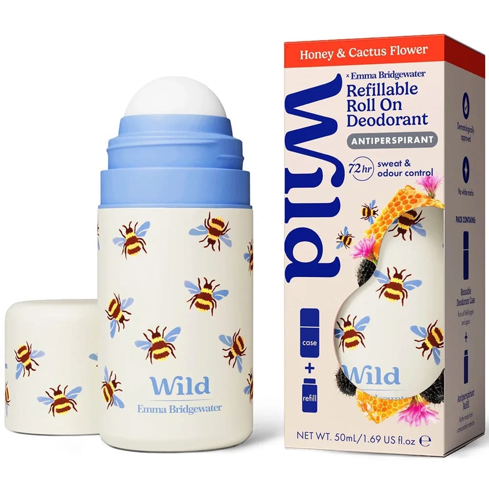 Wild Roll On Antiperspirant Bee Case Honey Cactusflower 50 ml från Wild – köp hos Apotek Hjärtat