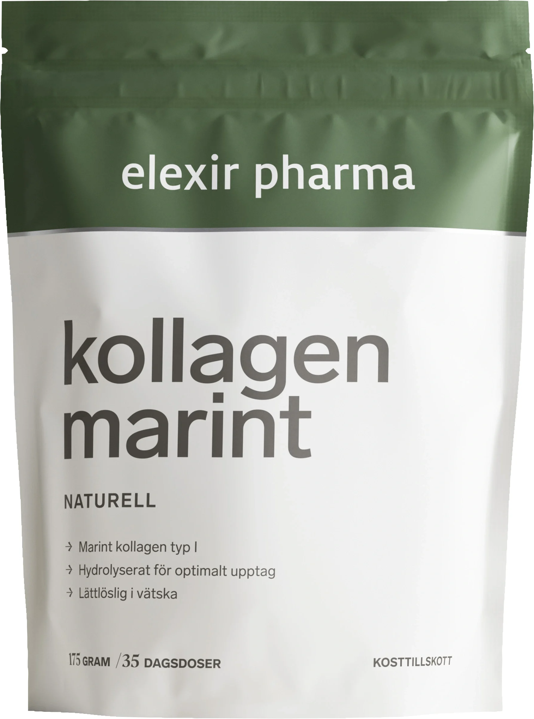 Elexir Pharma Kollagen Pulver 175 g från Elexir Pharma – köp hos Apotek Hjärtat