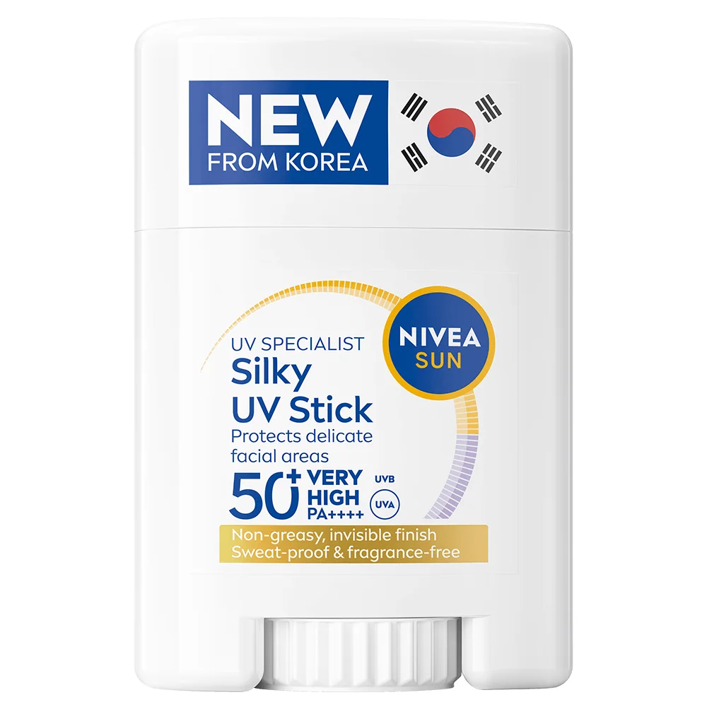 NIVEA Sun UV Face Specialist Silky UV Stick SPF 50+, 15 g från Nivea – köp hos Apotek Hjärtat