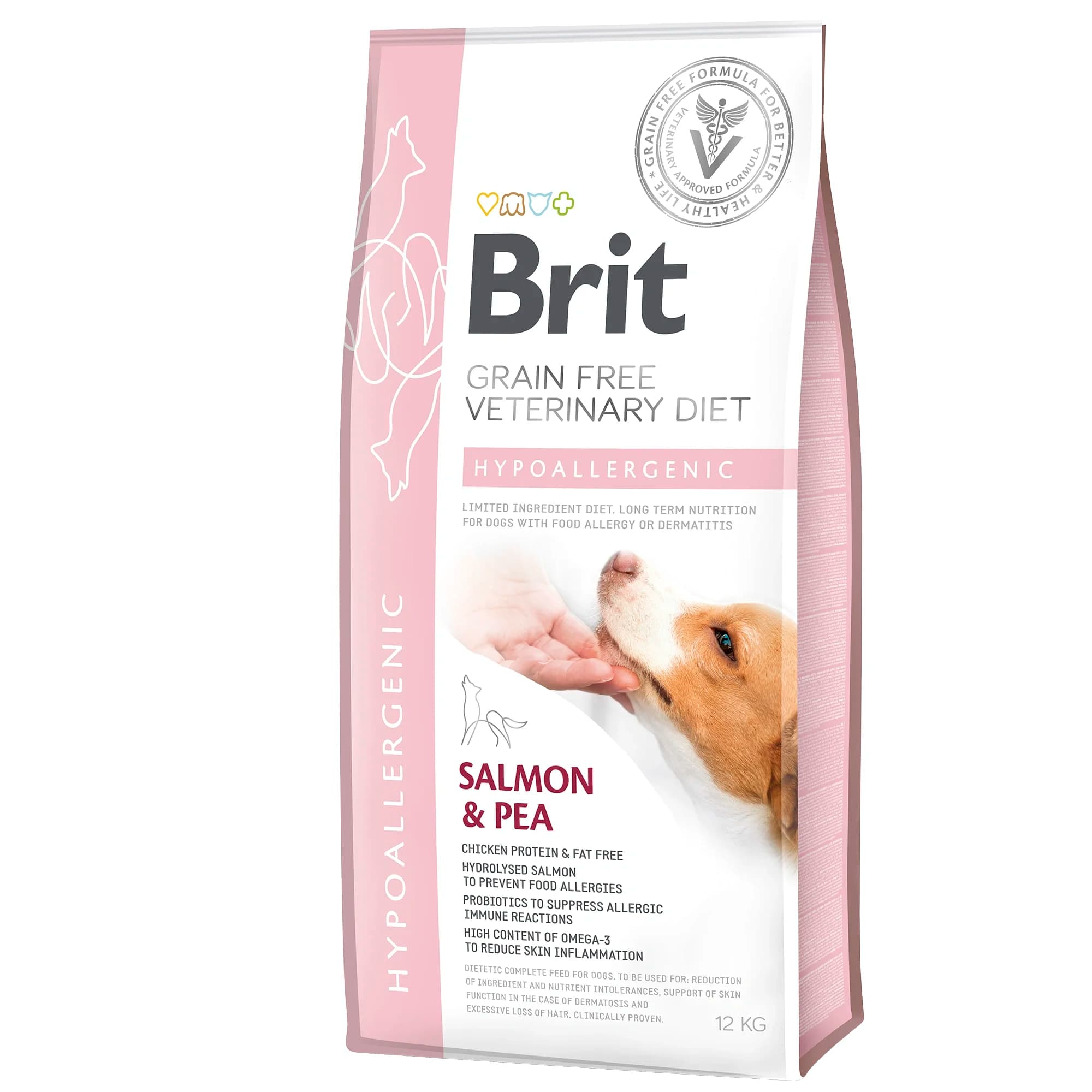 Brit Grain-Free Veterinary Diet Dog Hypoallergenic 12 kg från Brit Veterinary Diet – köp hos Apotek Hjärtat