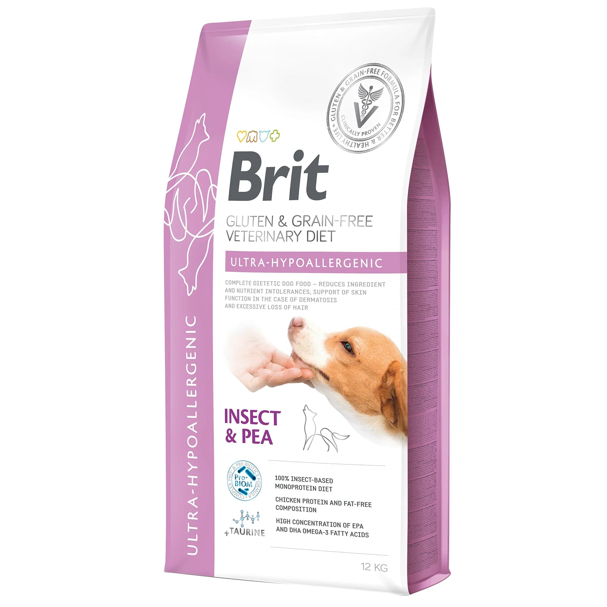 Brit Gluten & Grain-Free Veterinary Diet Dog Ultra-Hypoallergenic 12 kg från Brit Veterinary Diet – köp hos Apotek Hjärtat